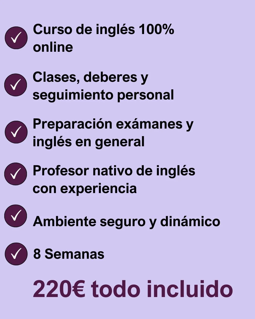 informacion clases ingles online con simon