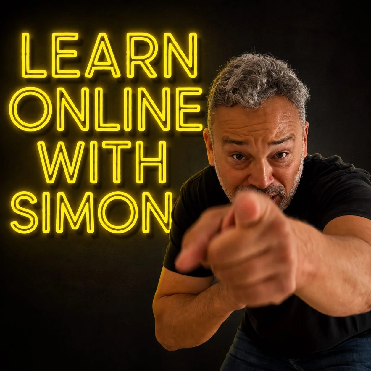 Simon te quiere en su clases de inglés online