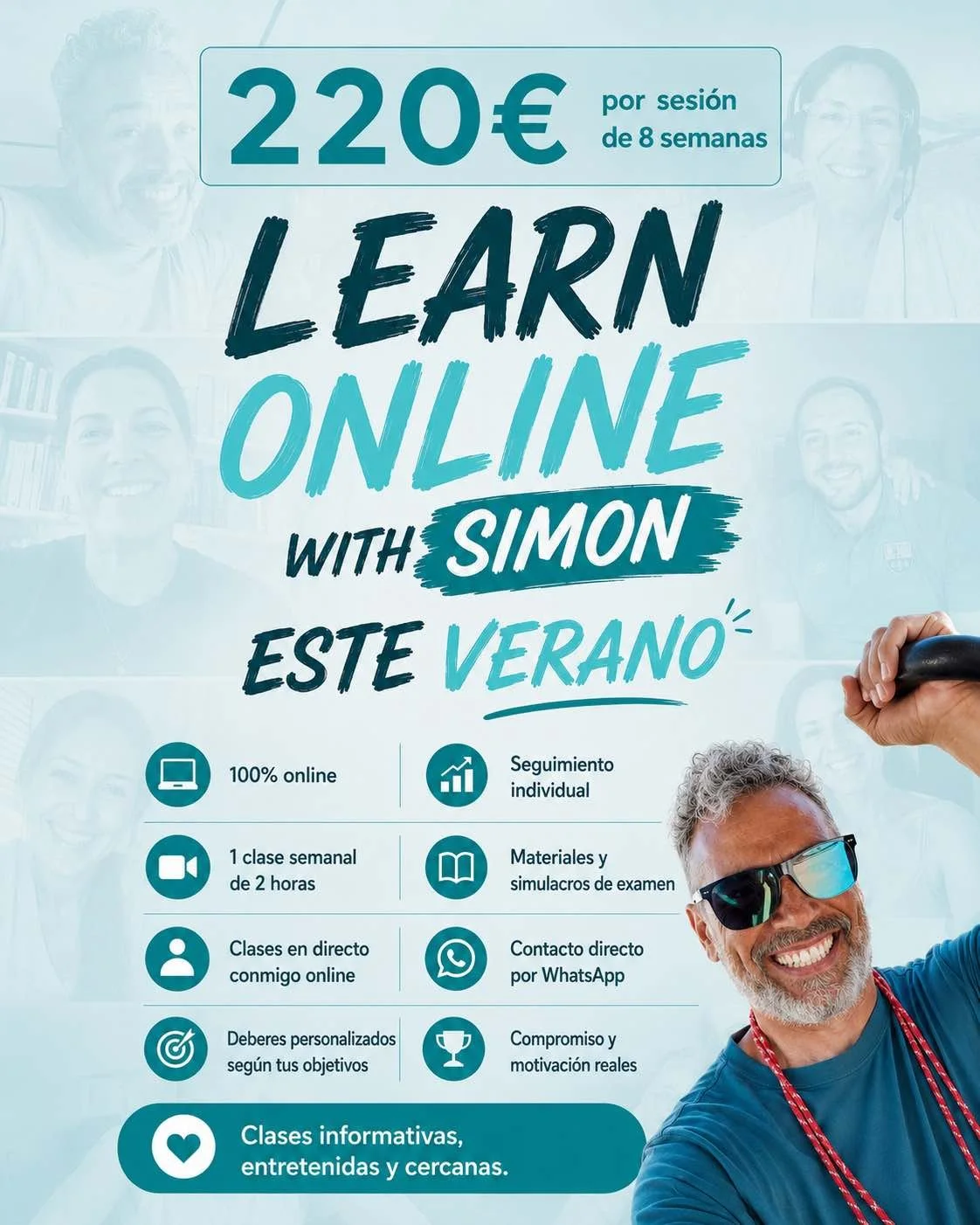 oferta verano clases ingles online