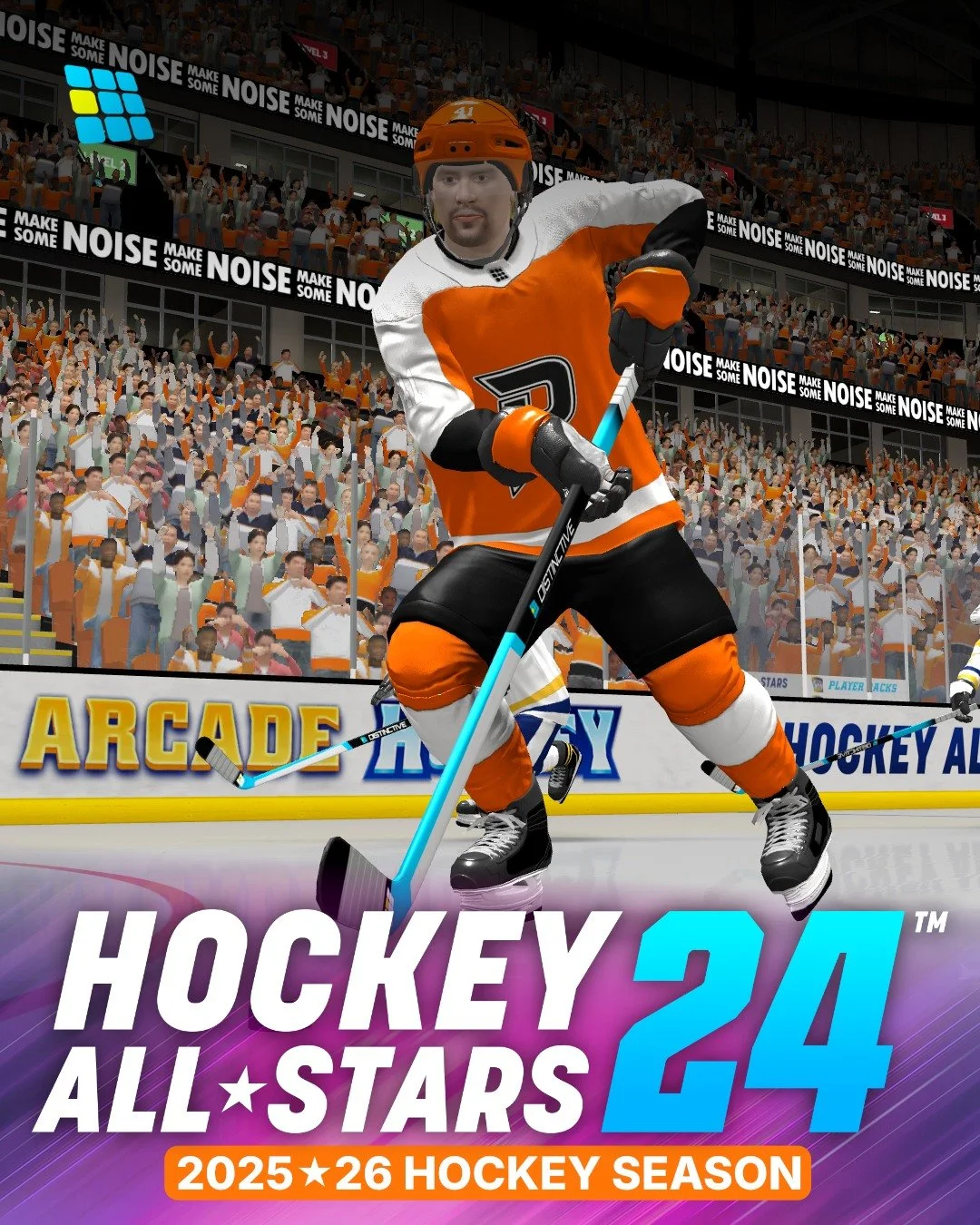 Philadelphia brings the fight, Nashville brings the fire 💪🔥
This is a hockey clash built on skill, speed, and pure determination.
📲 Take the rivalry into your own hands in Hockey All Stars 24!