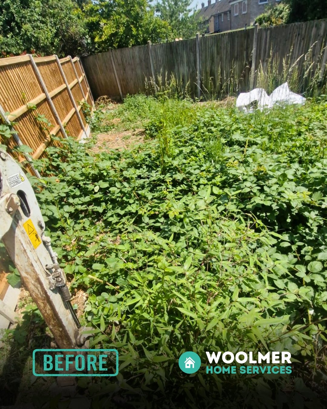 Photo of a garden clearance job in Stevenage