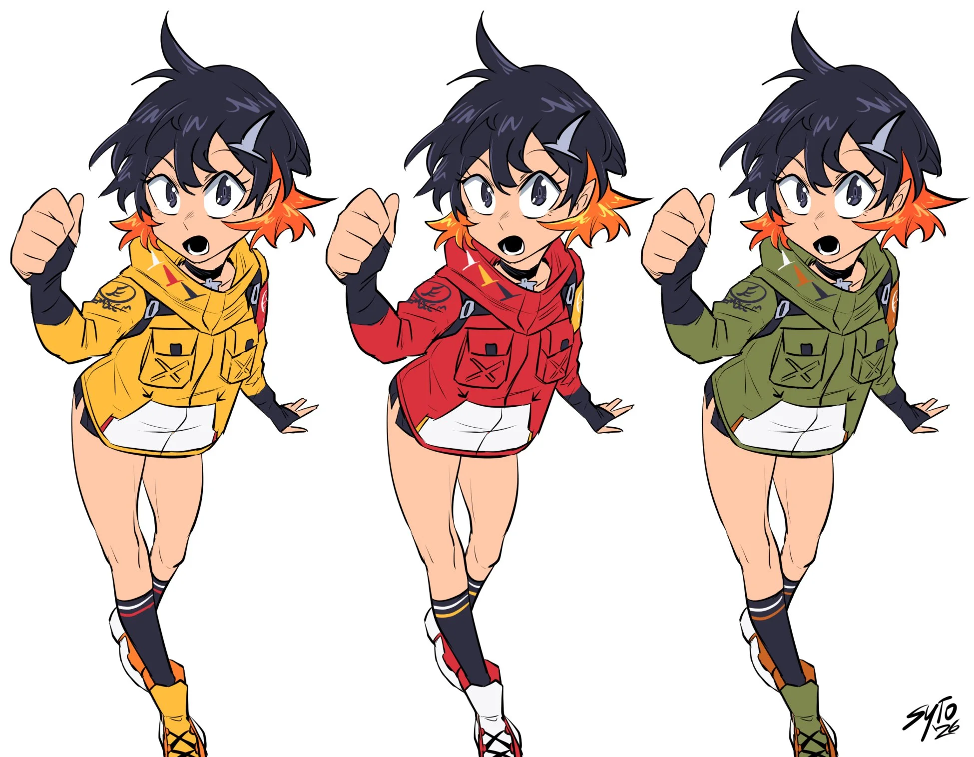 MC colour schemes.