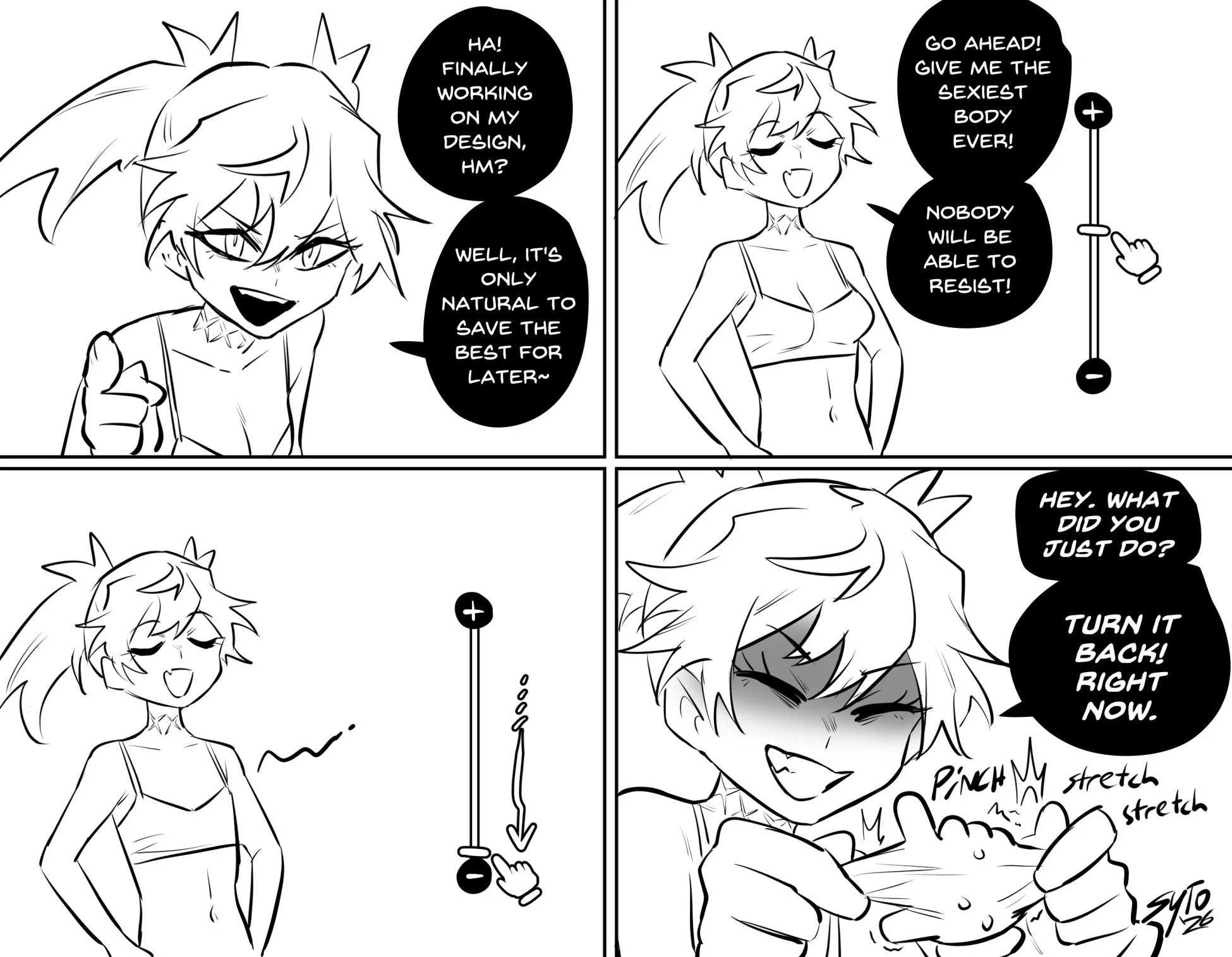 Vise comic. Unfortunately she will be the designated flat girl of the group.