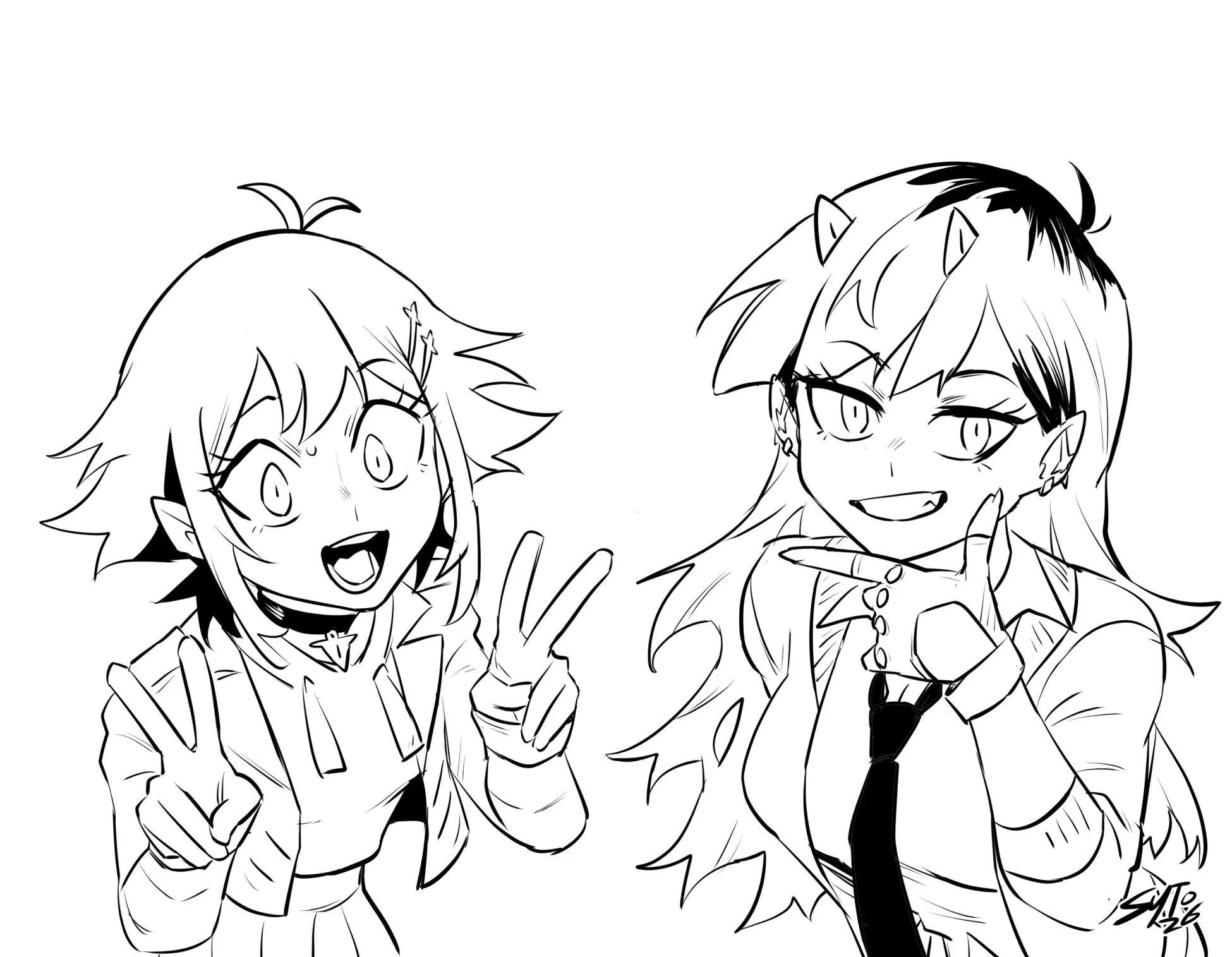 MC and Helia.