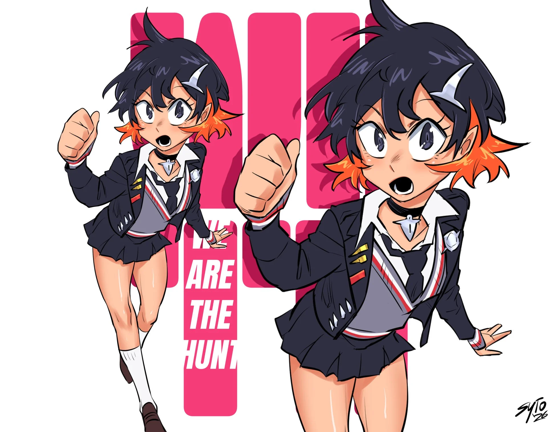 MC in uniform.