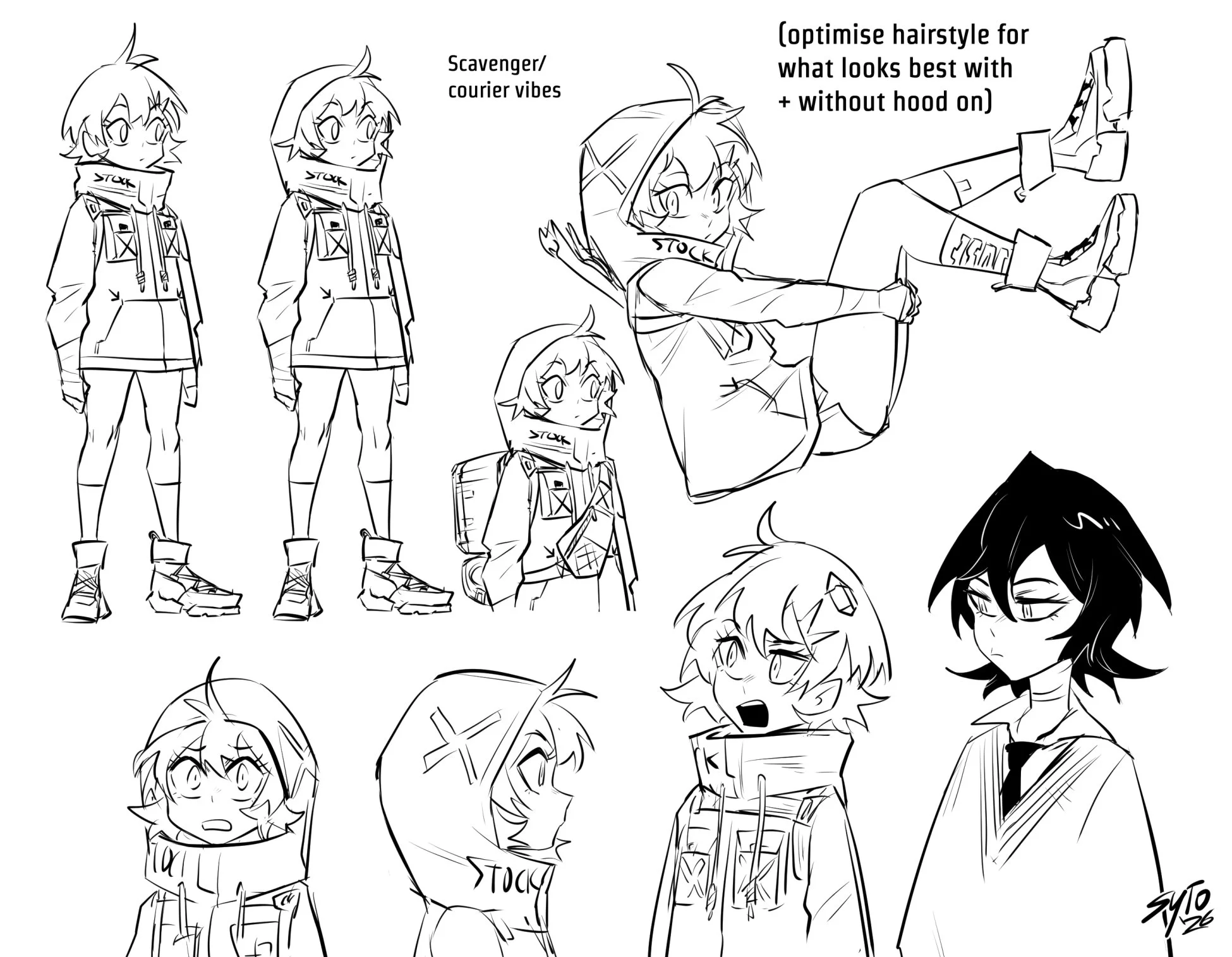 Sketching MC (plus Julie cameo).