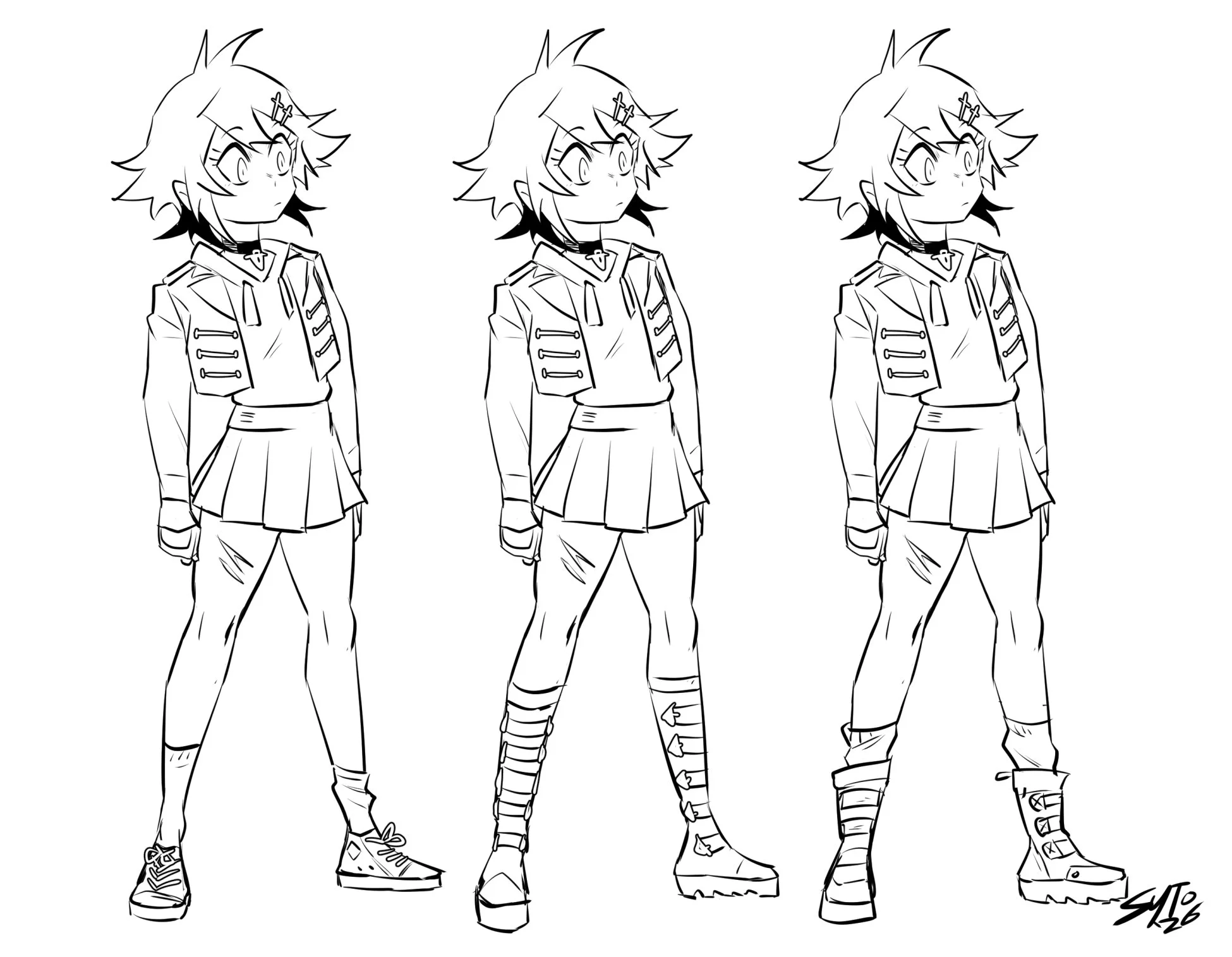 MC shoe concepting.