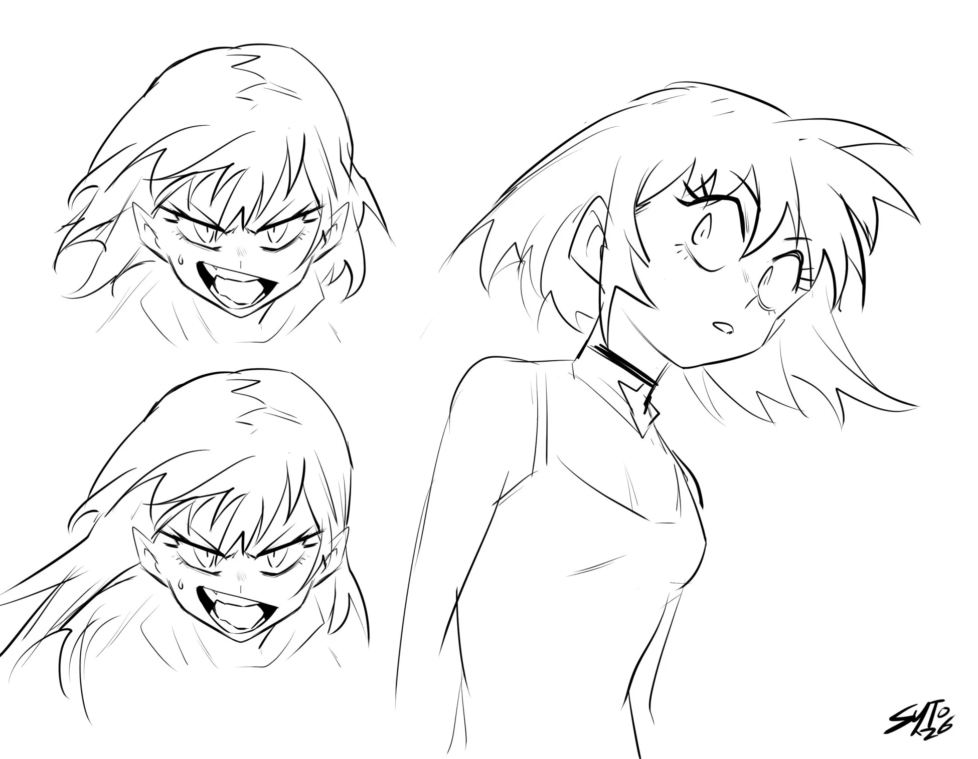 More MC hair exploration.