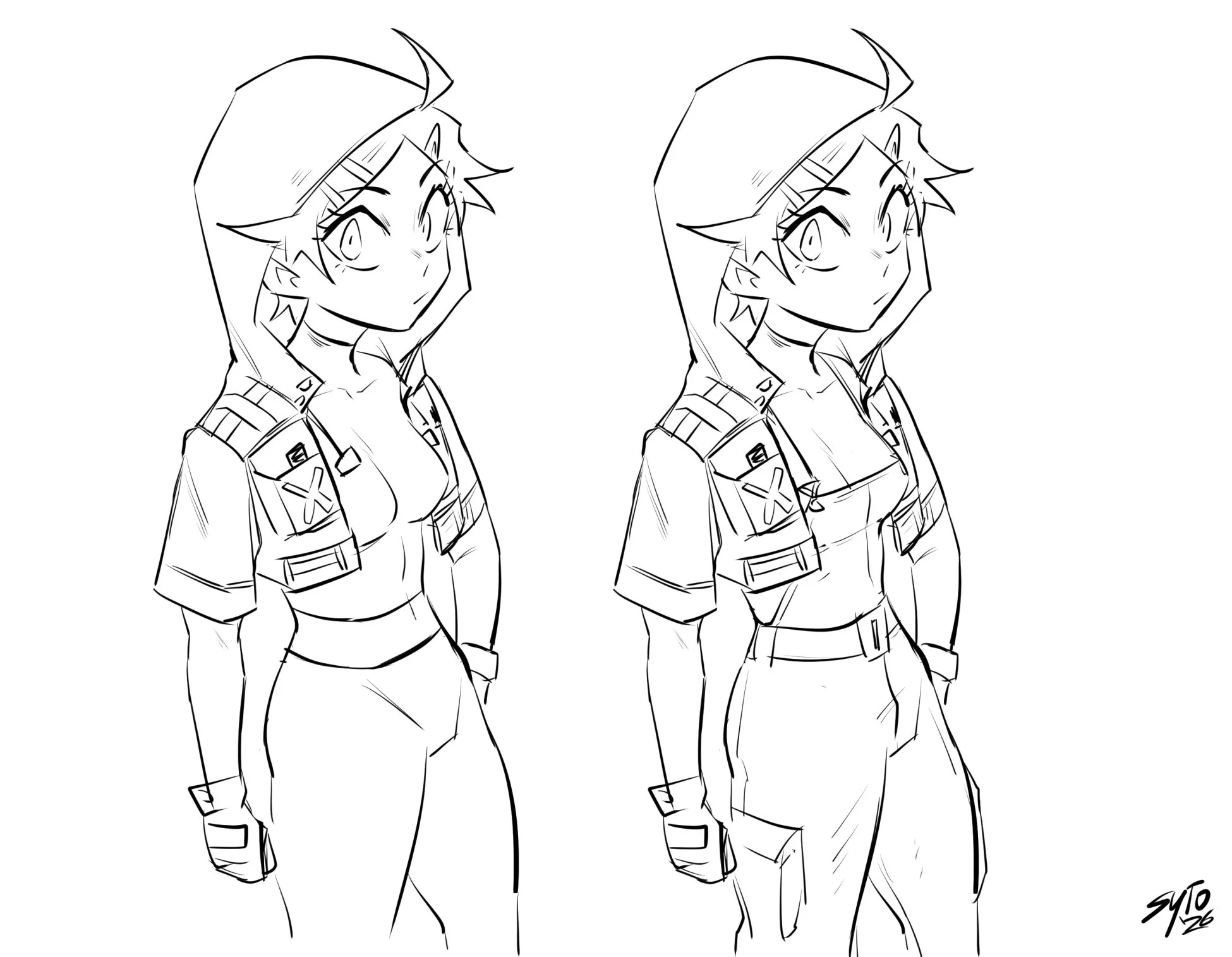 More MC outfit concepting.