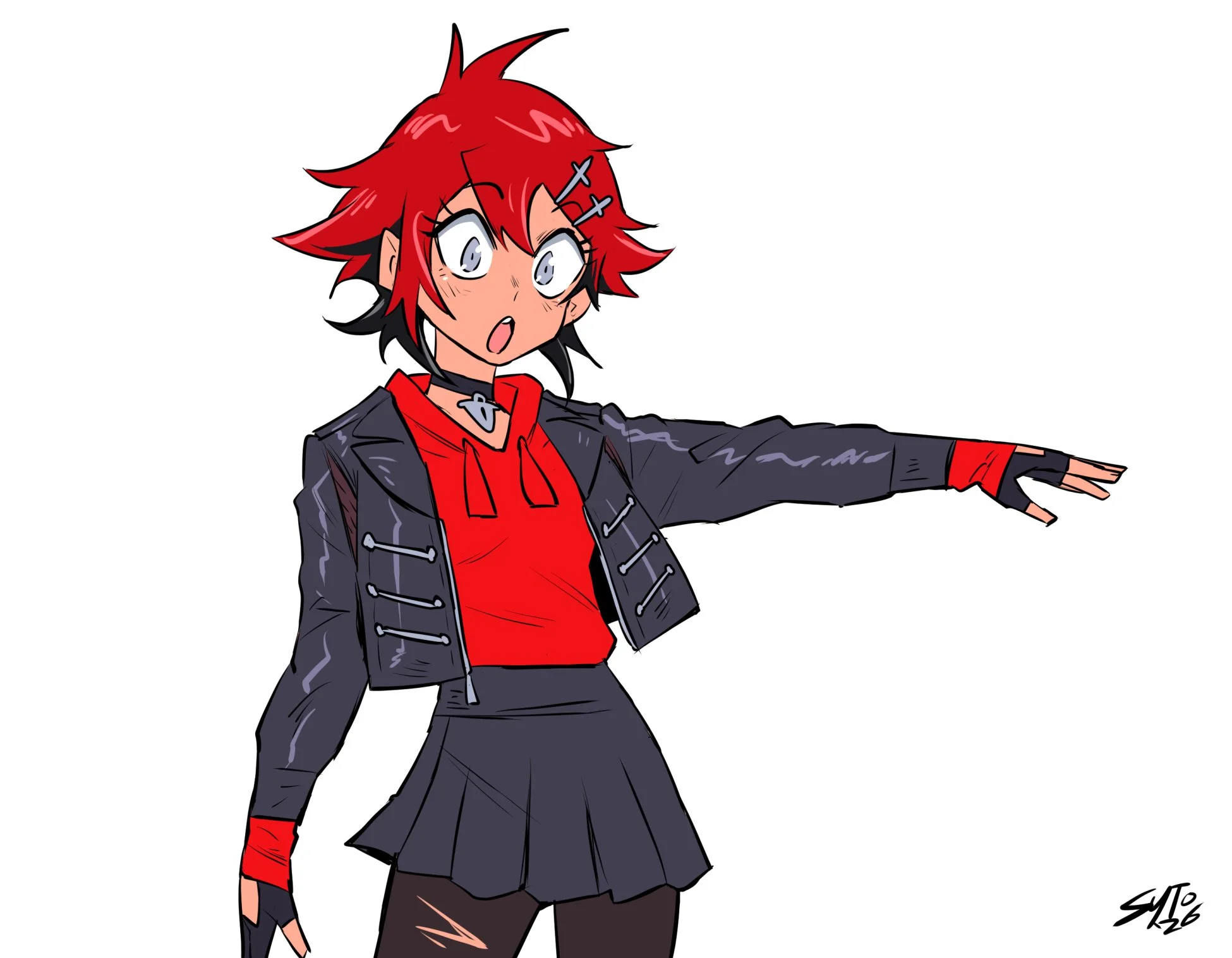 MC. I liked the jacket + hoodie combo.
