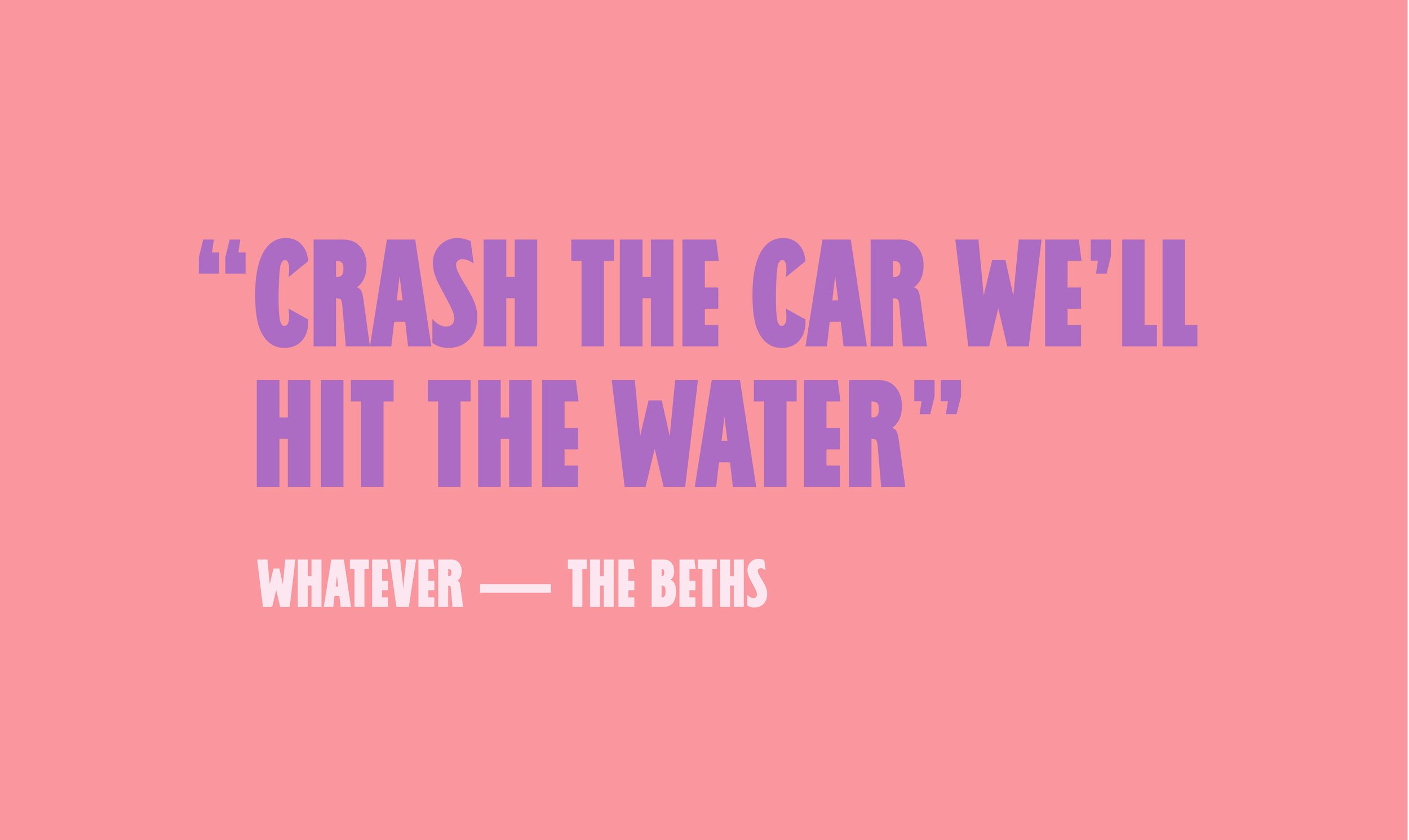Coastella lyrics the beths