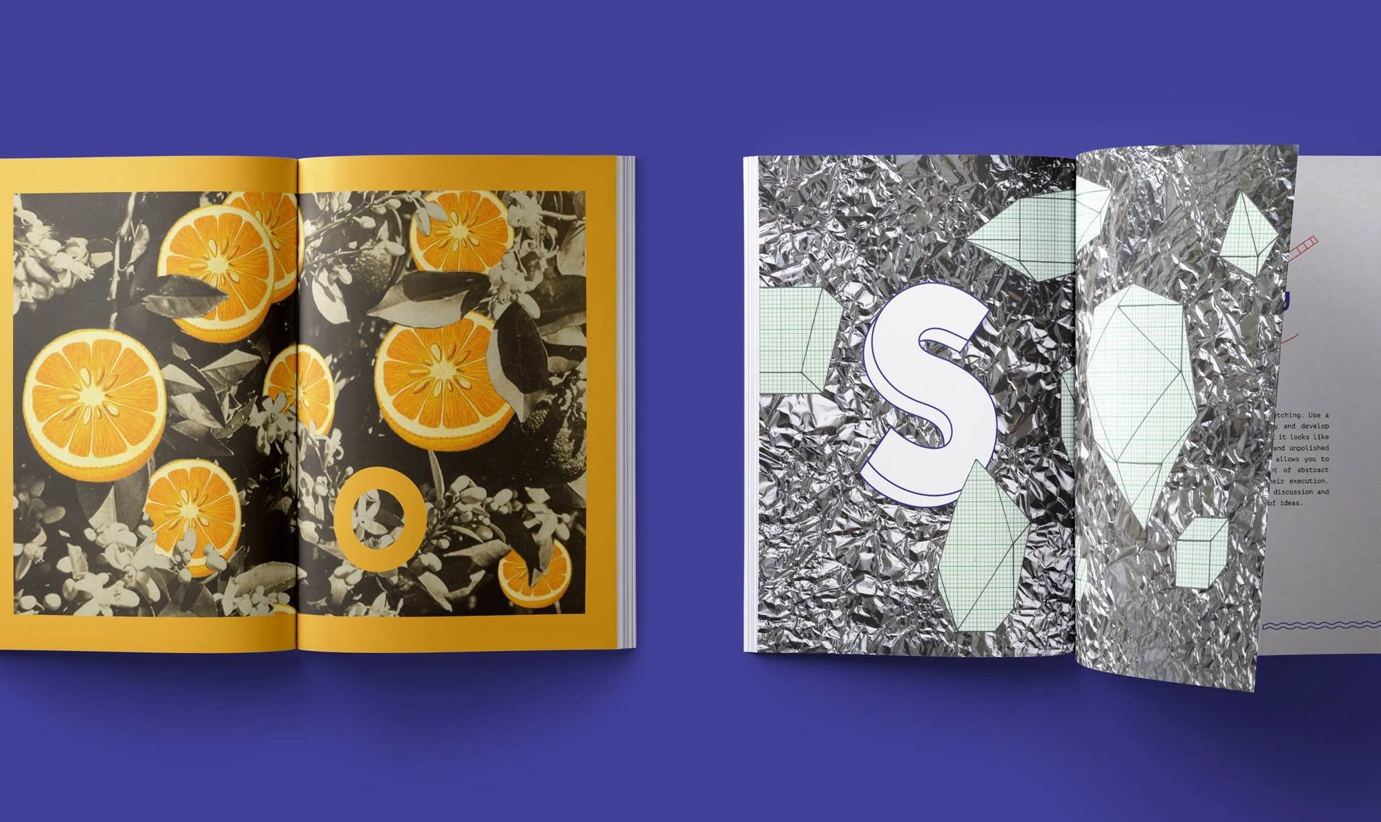 ABCs orange and shiny