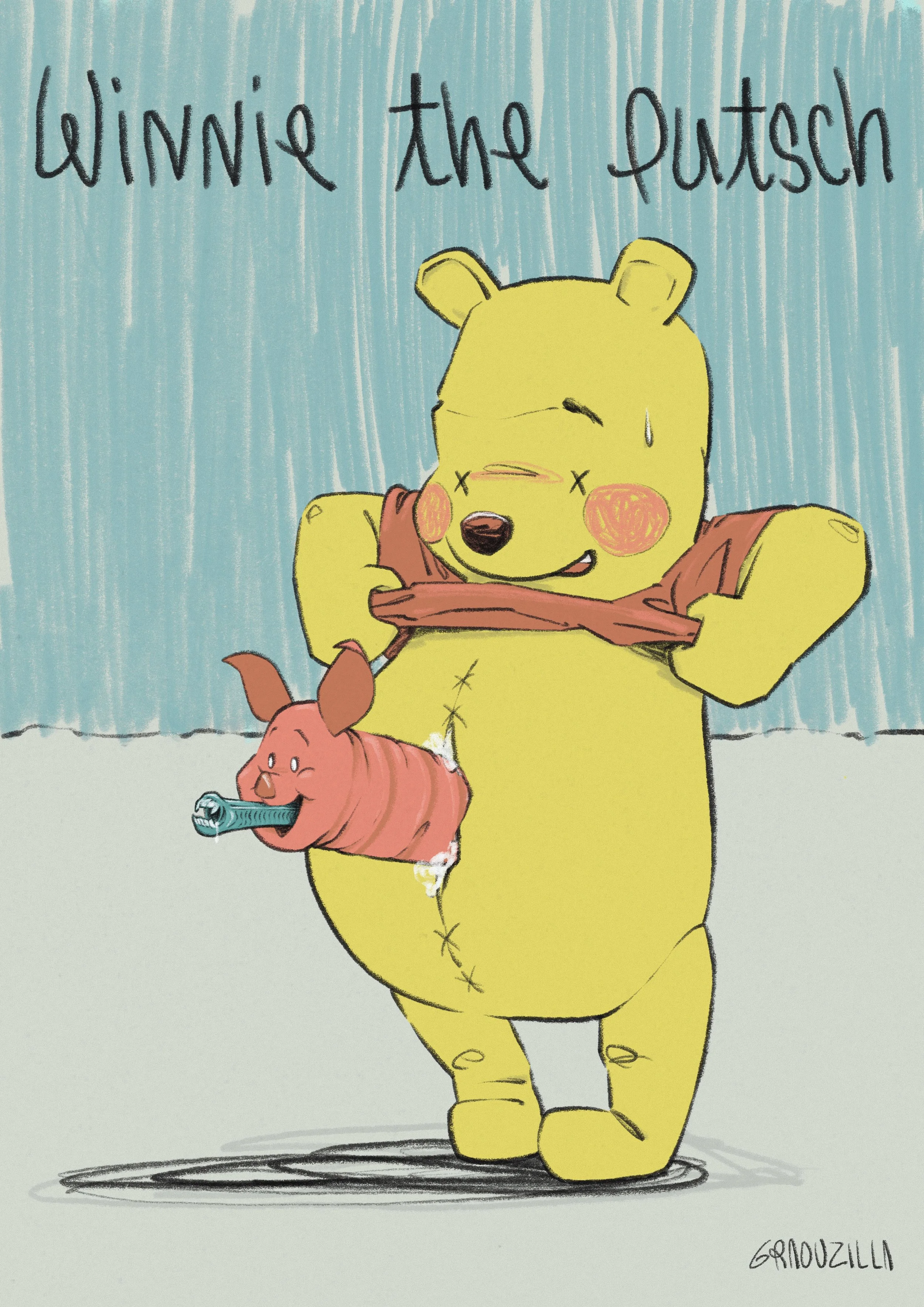 "Winnie the Putsch" (impression)