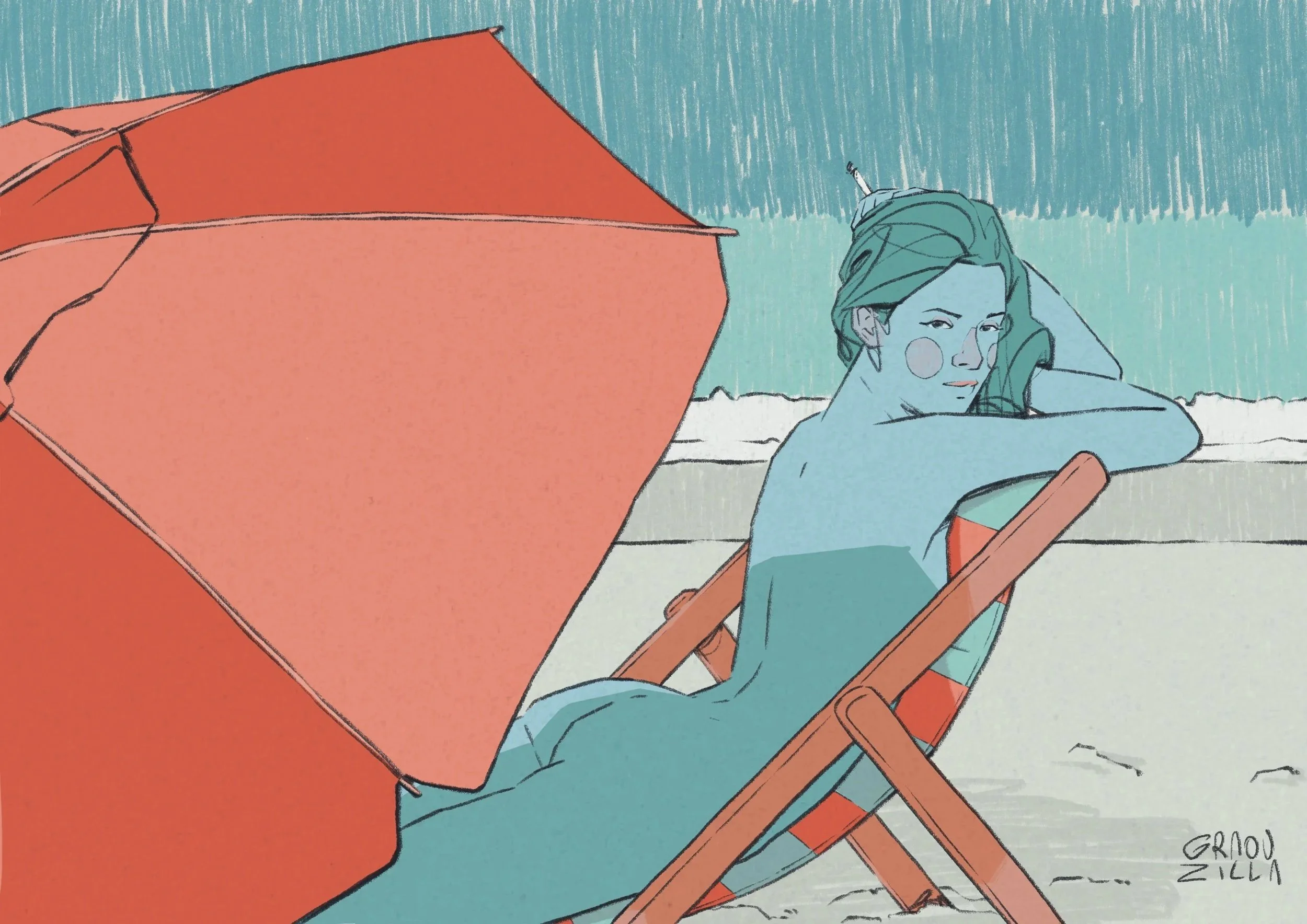 Melanine (impression)