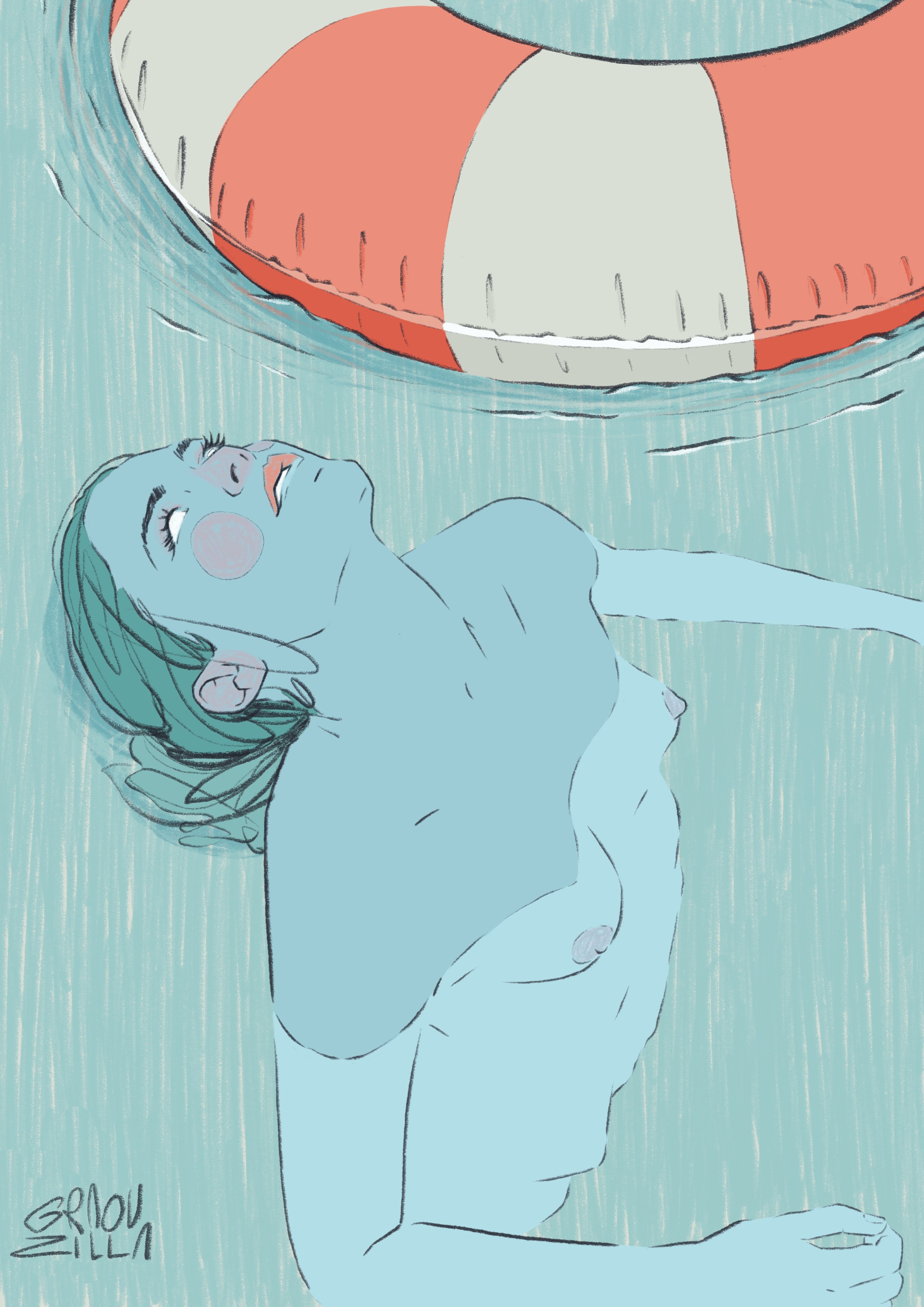 "Echo of a chance" (impression)