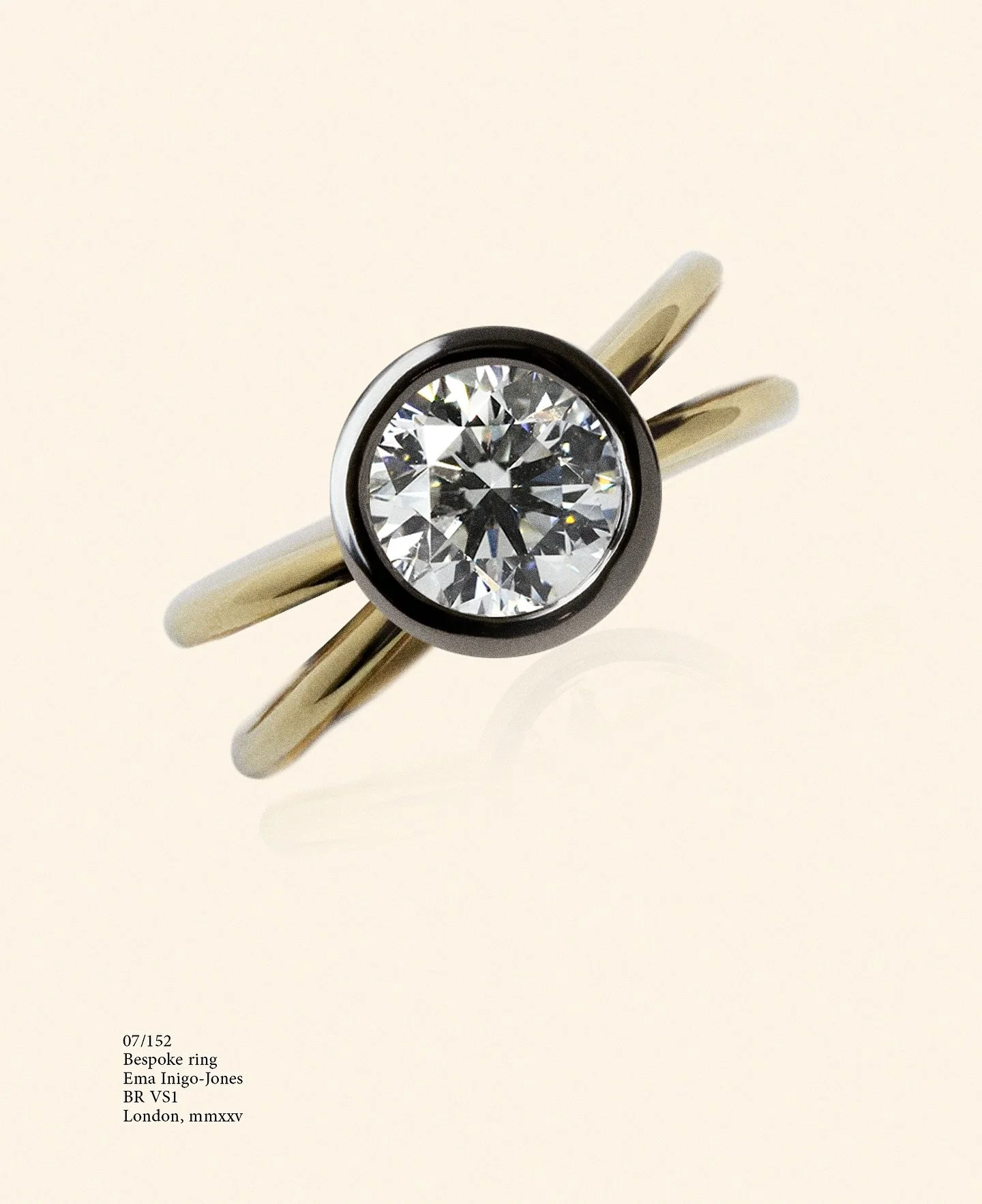 Something new <3 

#eij #emainigojones #finejewellery #diamonds #jewellerydesign  #engagementring #roundbrilliant #london #bespoke