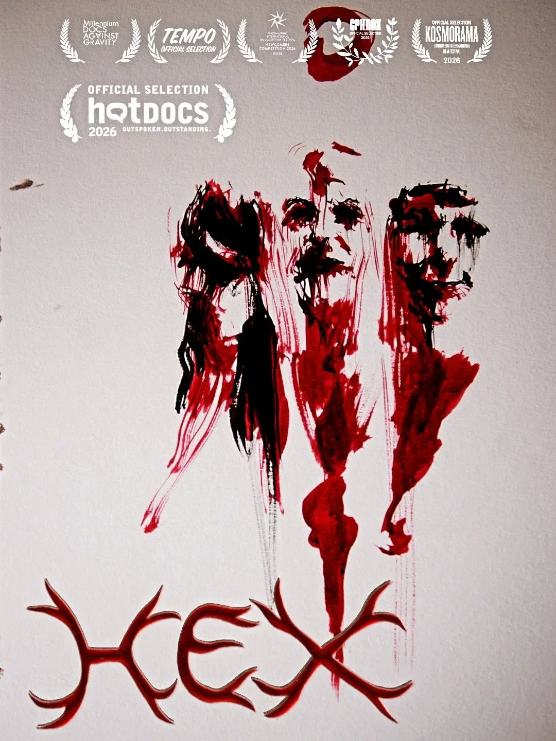 🎬 HEX IS SELECTED FOR HOT DOCS 
🔥 We are so extremely proud and honored! 

A big thank you to everyone following HEX on this journey out in the world. 

@HotDocs @documentary @arte.tv @catndocs
@the_witch_choir @witchclubsatan @norskfilmdistribusjo