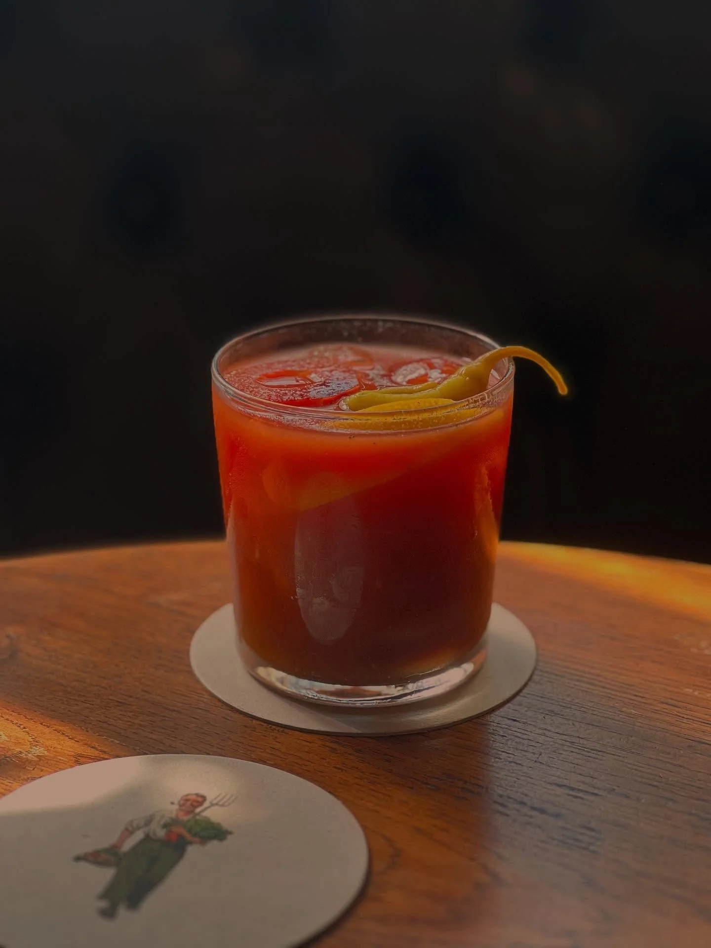 Sunday lunch. 
Are we all starting with a Bloody Mary?