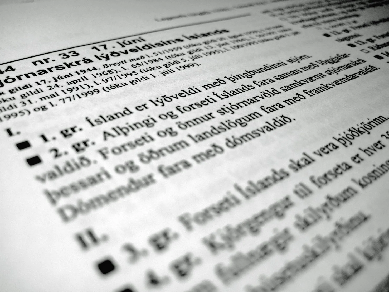 Stjórnarskrá sem virkar – vanhugsað ef henni verður umbylt