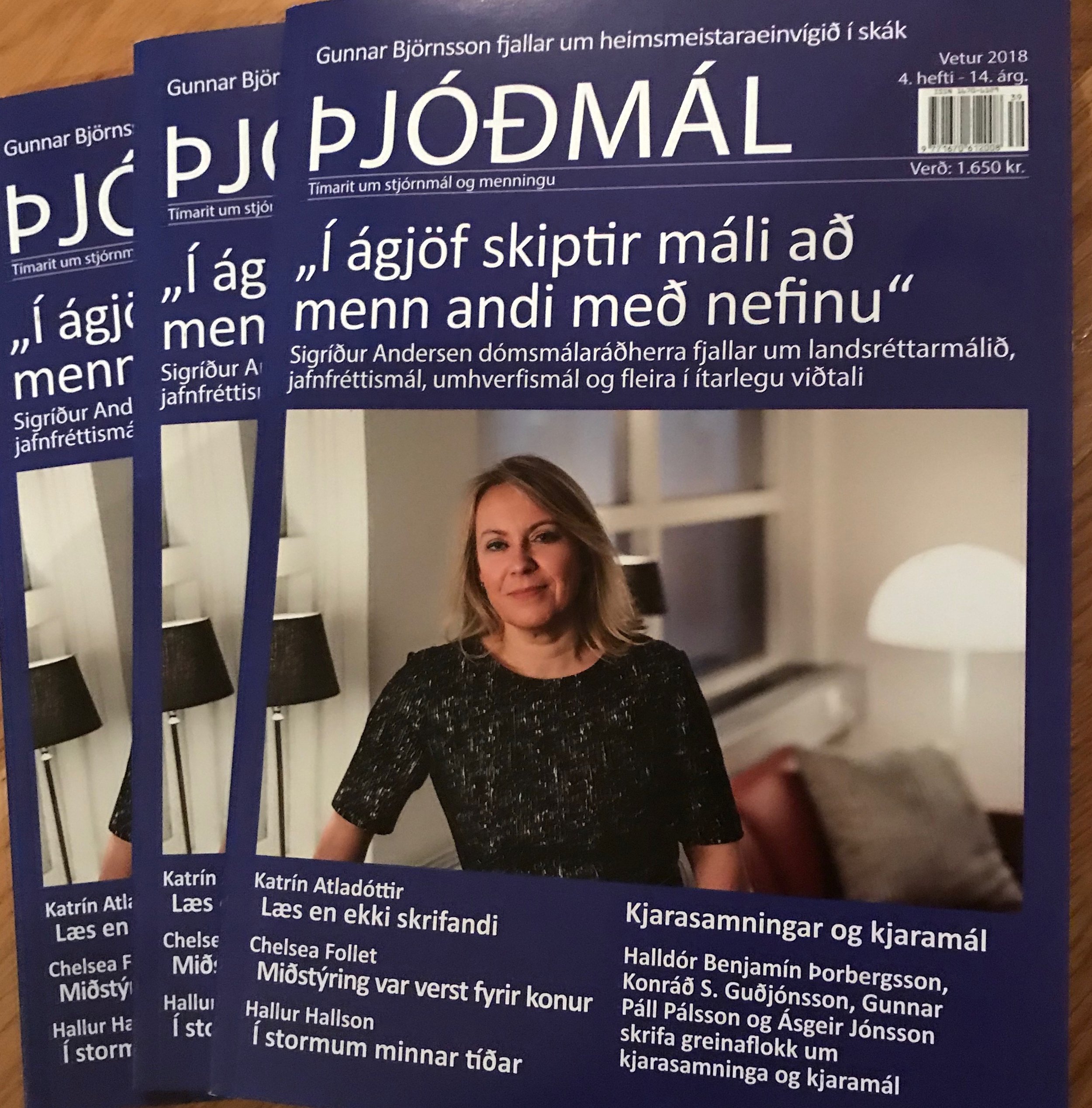 Vetrarhefti Þjóðmála er komið út