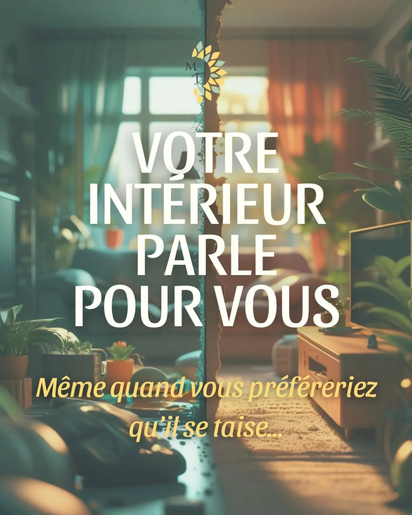 Et si votre intérieur était comme votre ami trop honnête, qui dirait tout haut ce que vous voudriez cacher ? 🥲
Un salon encombré ? Une charge mentale avec 36 onglets ouverts dans notre tête.
Une chambre dénud