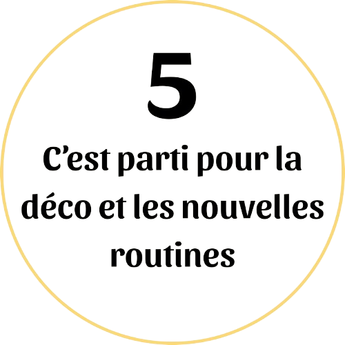 Etape 5 - Programme Alignement intérieur de Maison Tournesol Paris - Déco et nouvelles routines