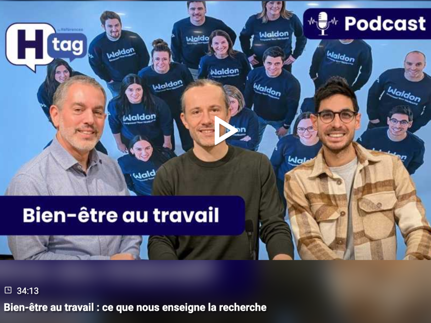 Bien-être au travail : ce que nous enseigne la recherche