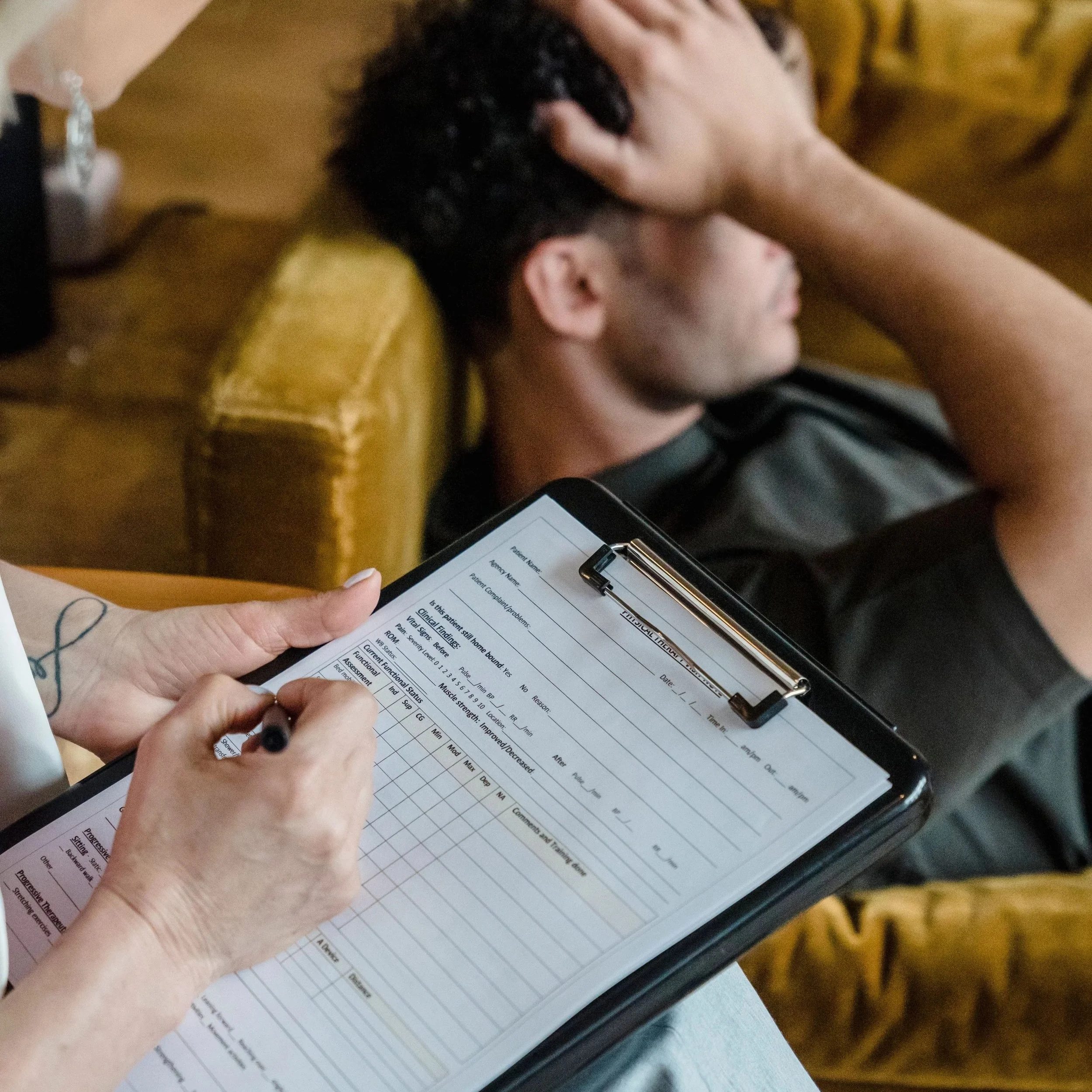 De leidinggevende en collega’s zijn geen therapeuten