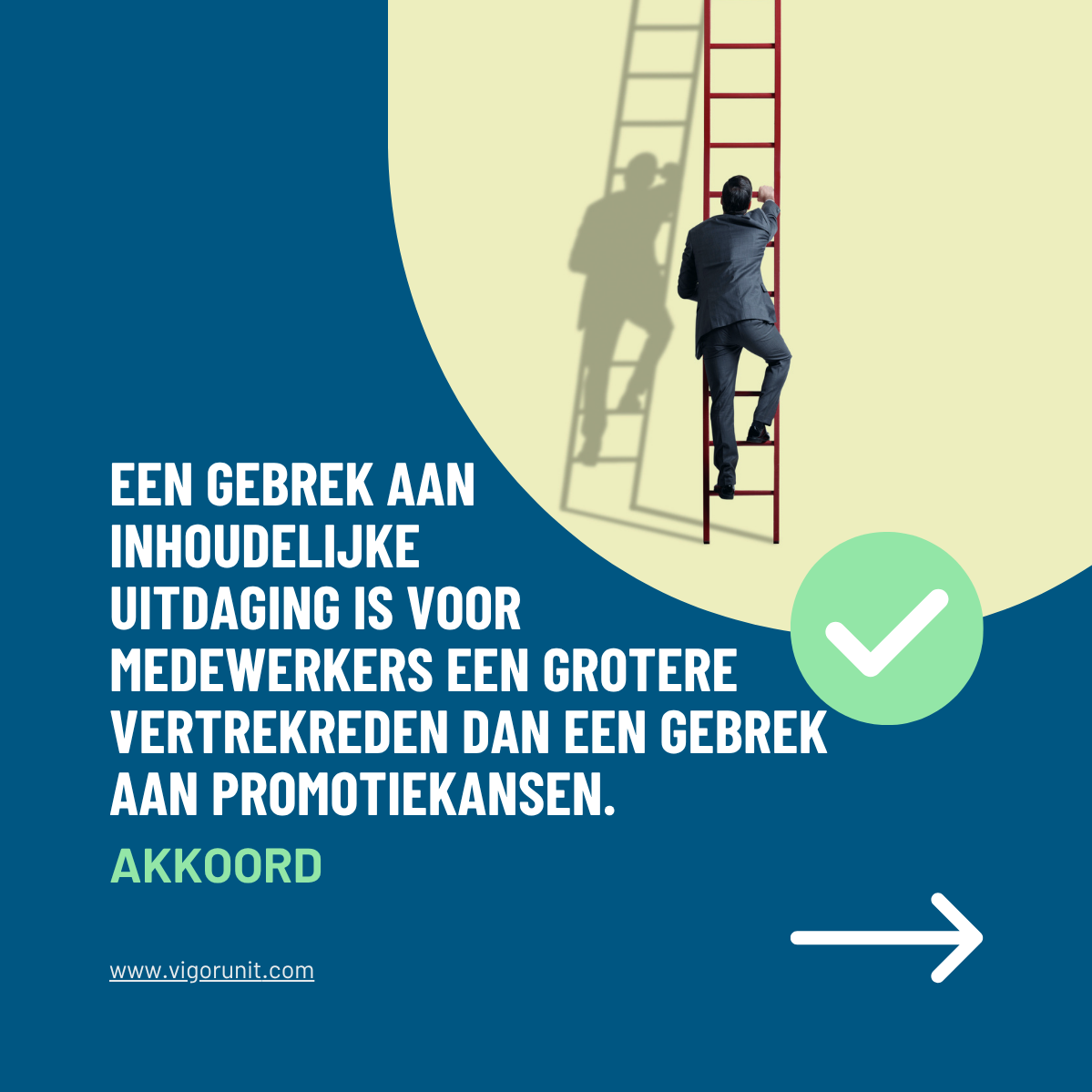 Een gebrek aan inhoudelijke uitdaging is voor medewerkers een grotere vertrekreden dan een gebrek aan promotiekansen