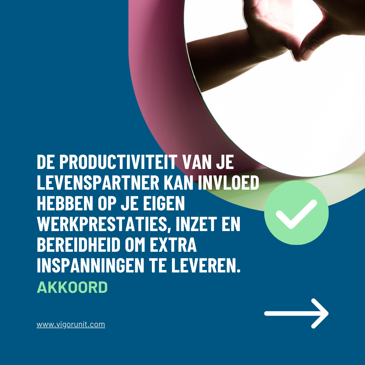 De productiviteit van je levenspartner kan invloed hebben op je eigen werkprestaties, inzet en bereidheid om extra inspanningen te leveren