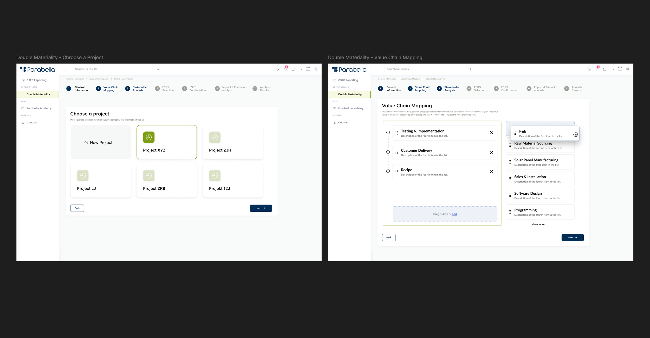Parabella Analytics ESG - B2B SaaS — Branding, Design & Websites für ...