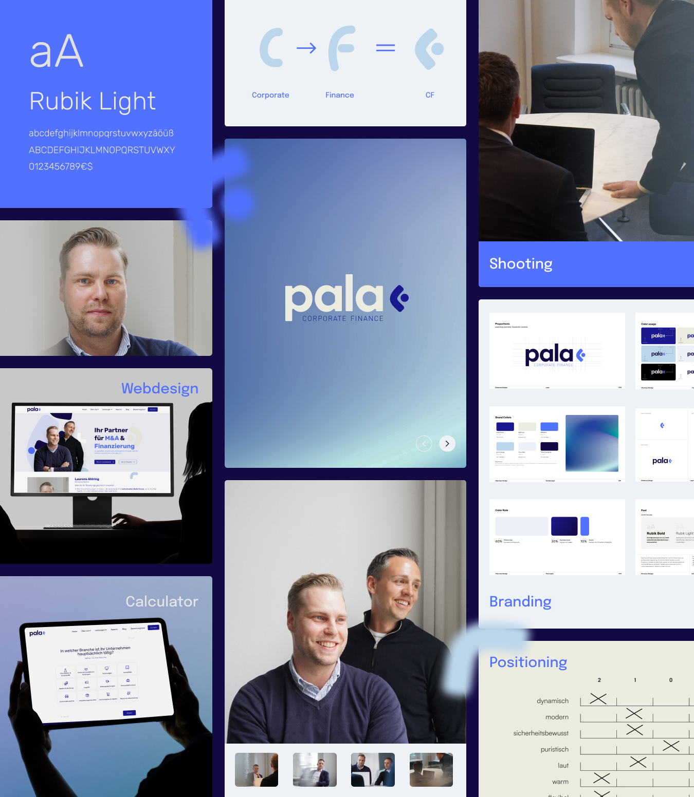 Branding, B2B SaaS & UI/UX Design für Startups - corporate finance M&A