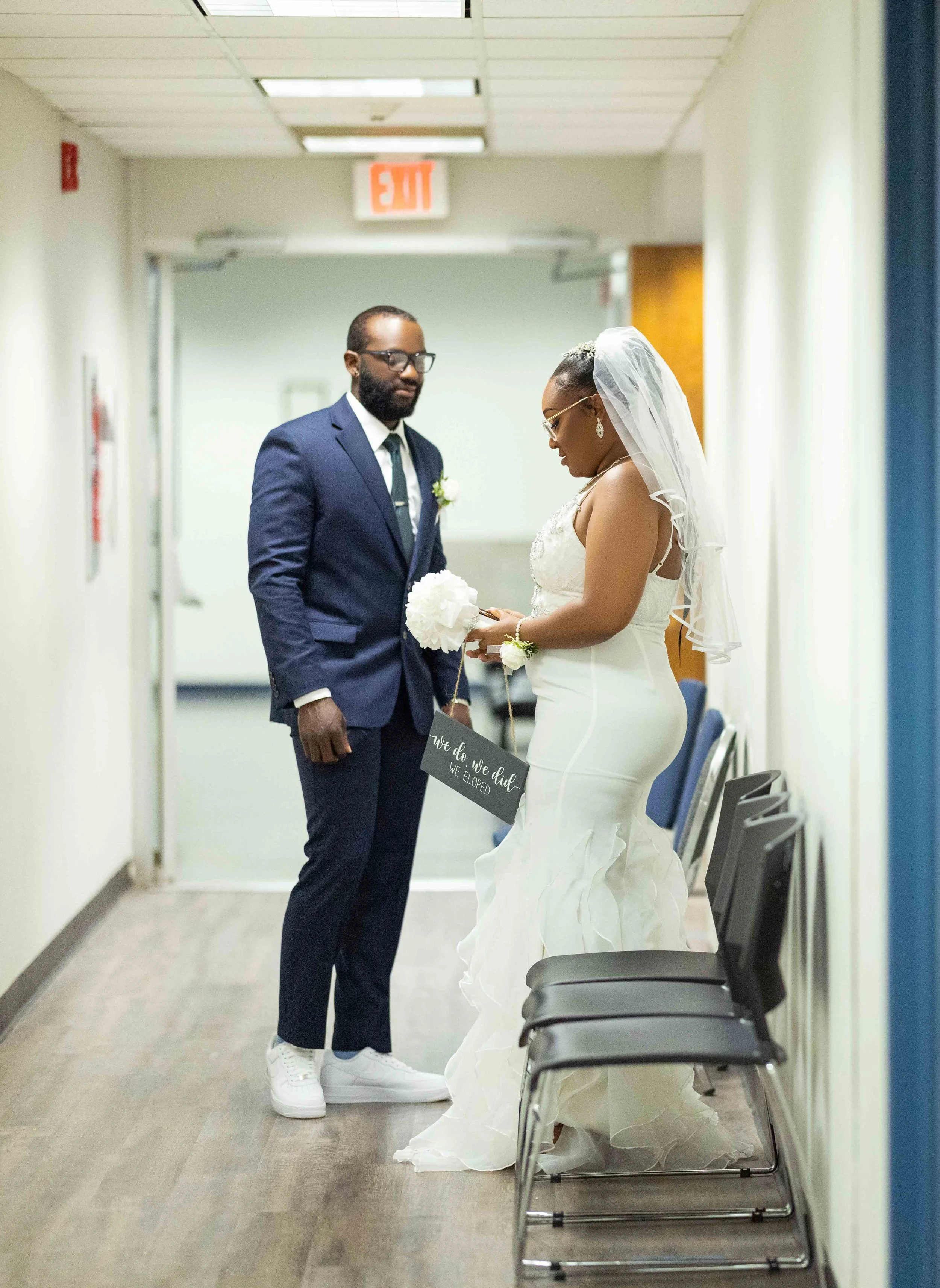 Spartanburg Court House wedding