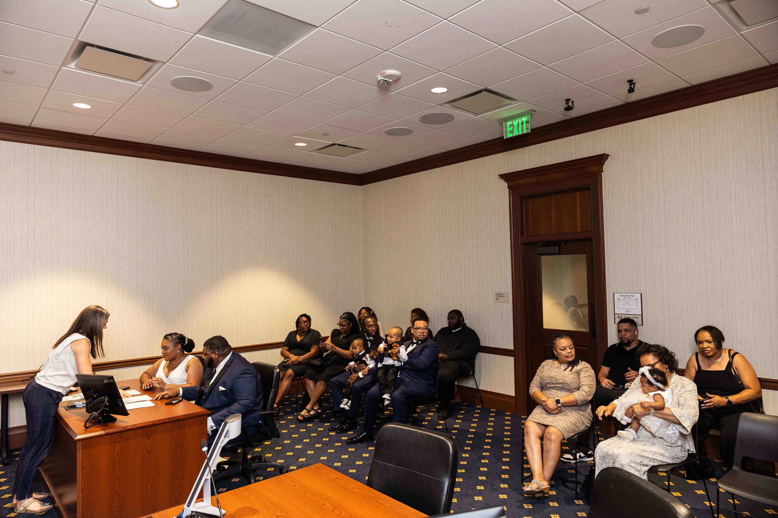 Spartanburg Court House wedding
