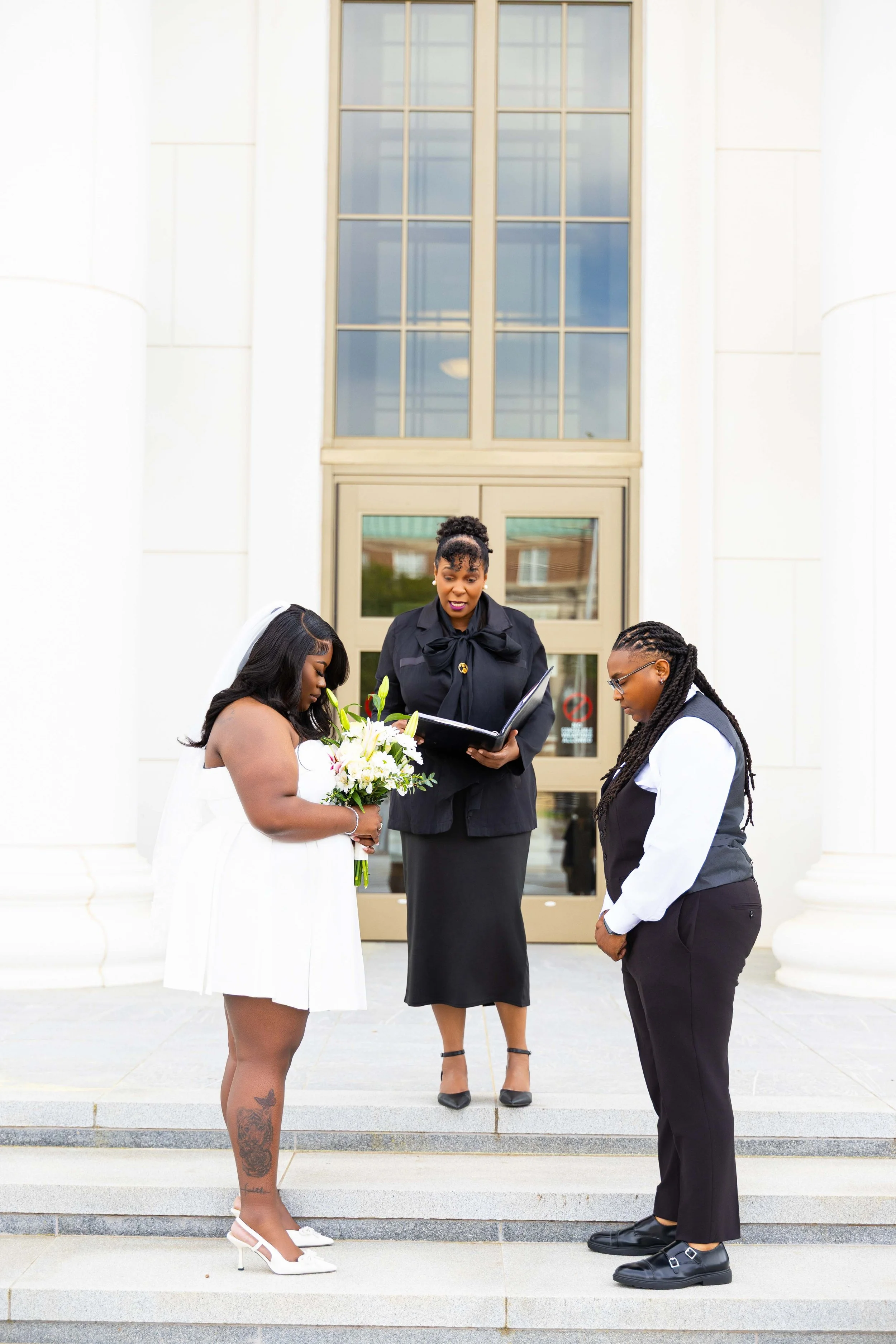 Spartanburg Court House wedding
