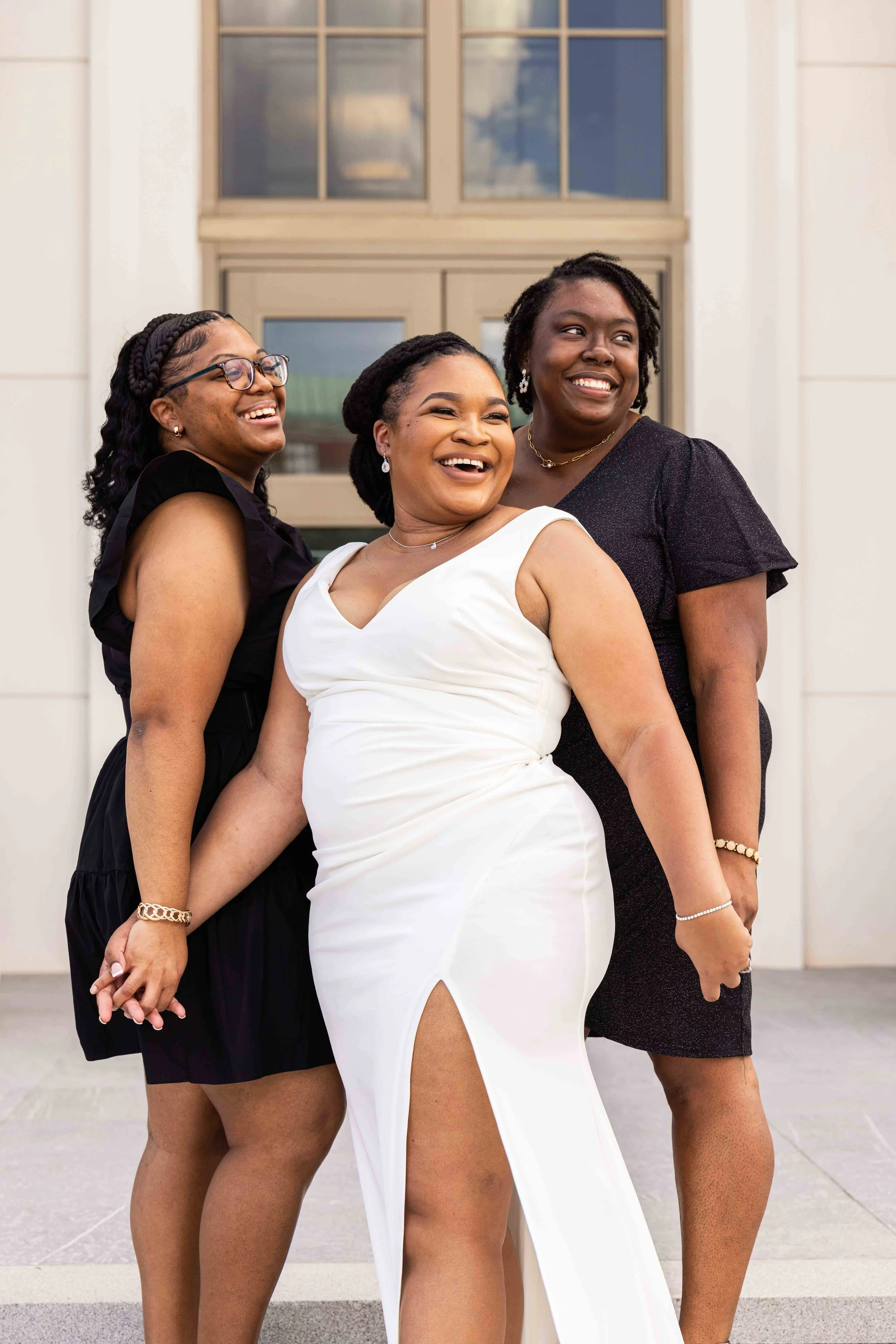 Spartanburg Court House wedding with famaily