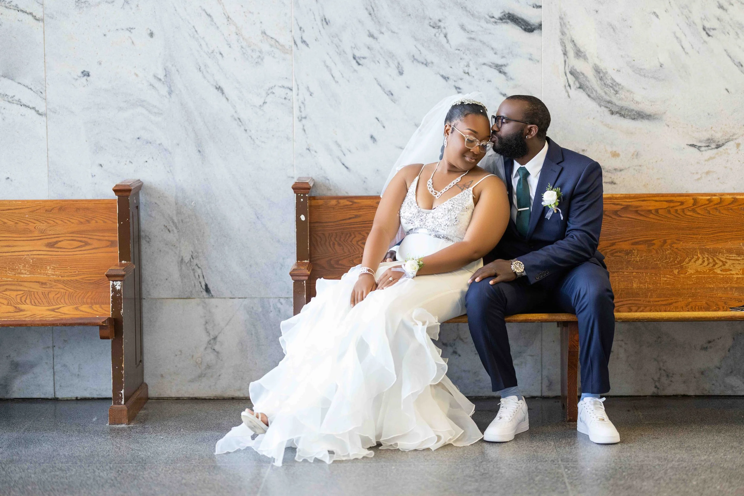 Spartanburg Court House wedding