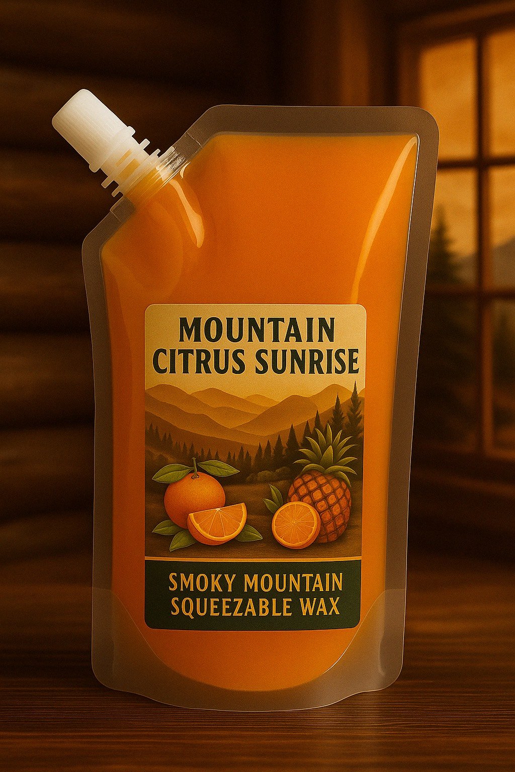 Mountain Citrus Sunrise – Squeezable Wax