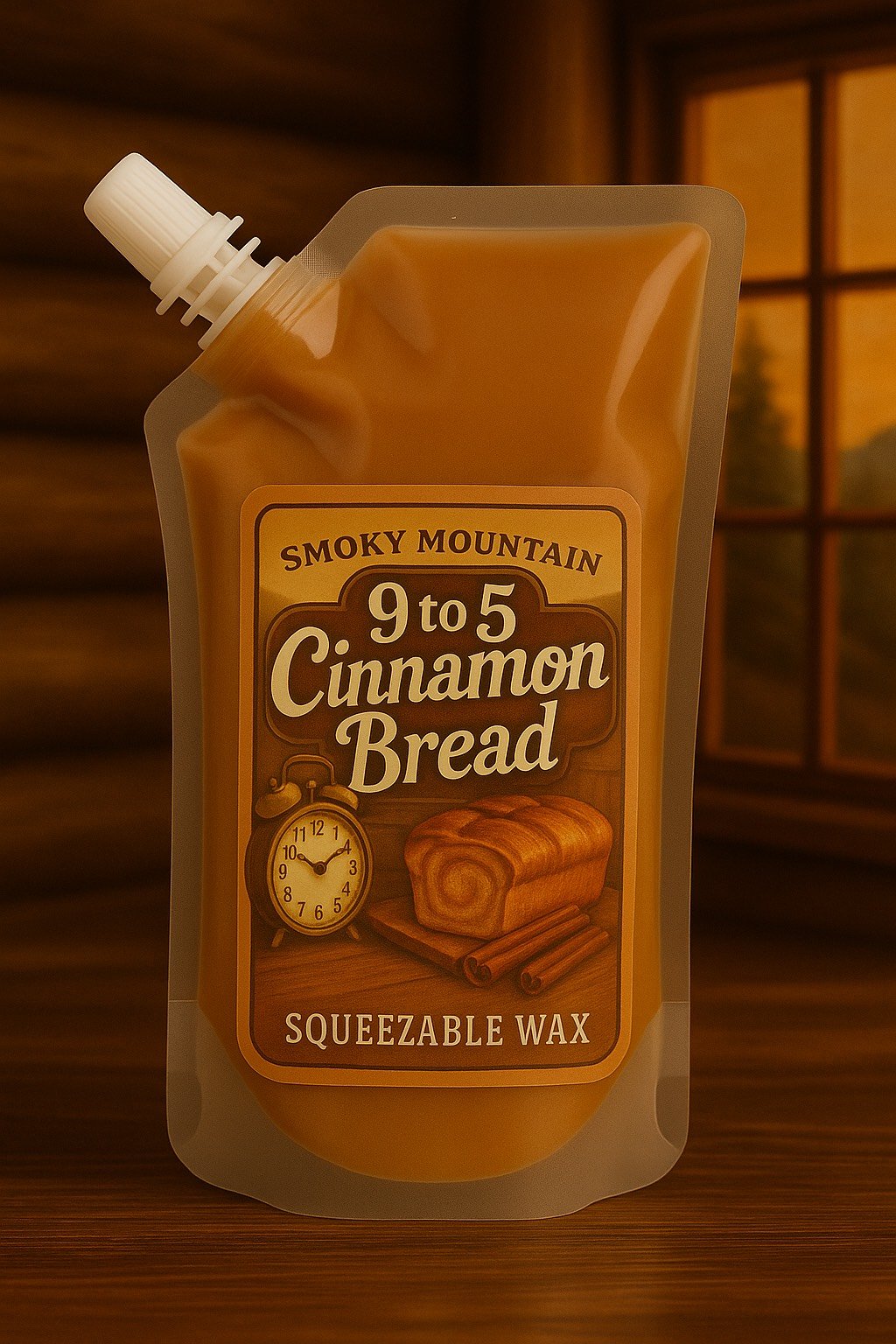 9 to 5 Cinnamon Bread-Squeezable wax