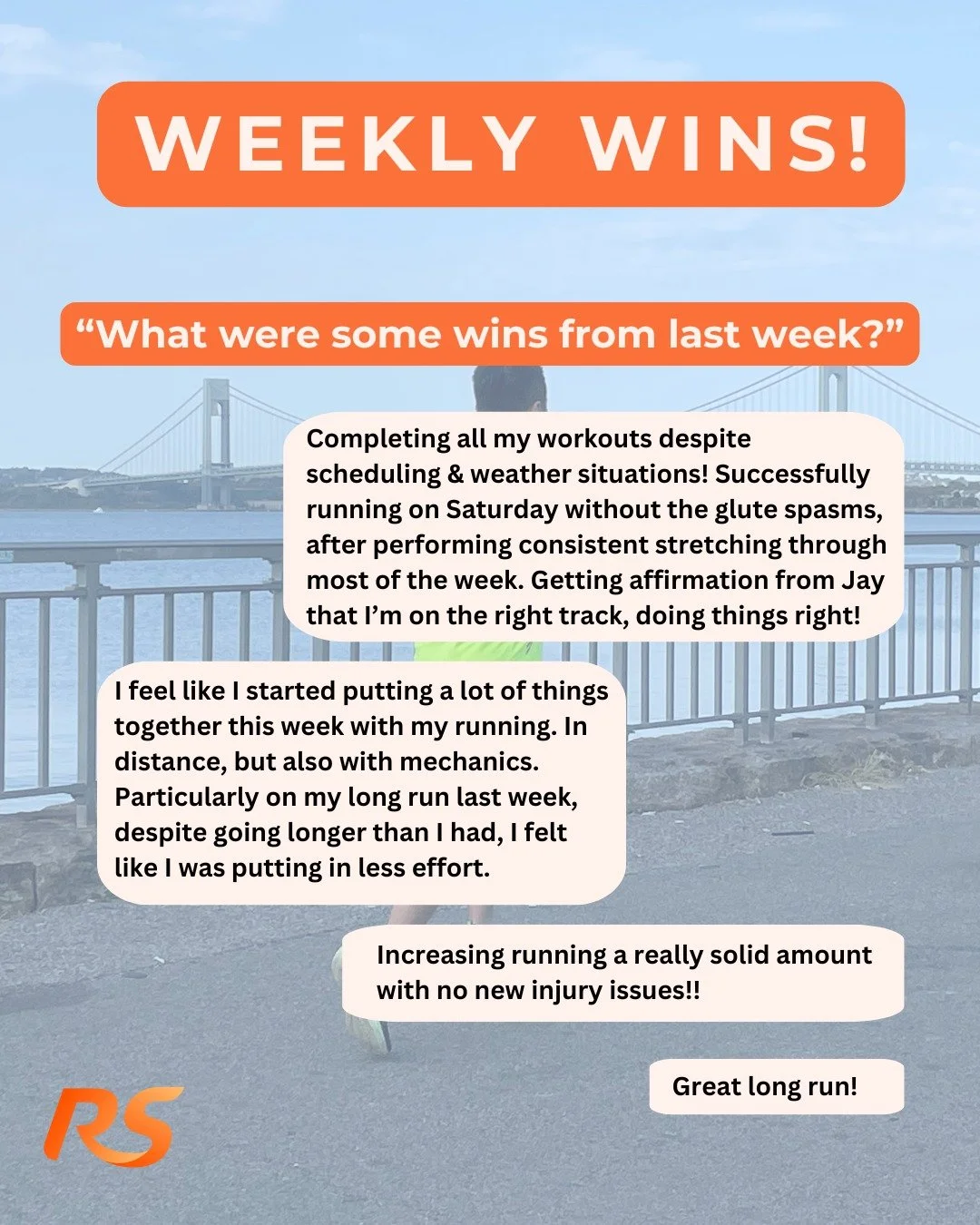 Happy WINSday!

It's been a while... since I posted at all 😅 Needless to say, my clients have been getting the miles in and seeing the wins come through both big and small.

#marathon #runningmedicine #resilientstrides #runcoaching #runningrehab #ru