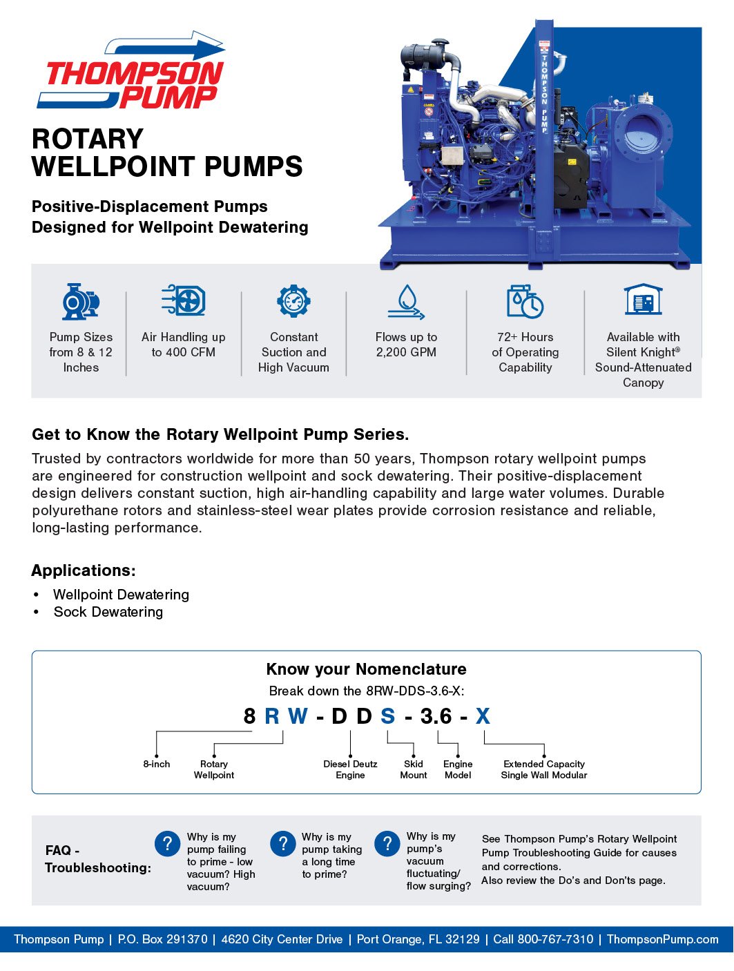Rotary Wellpoint Pumps