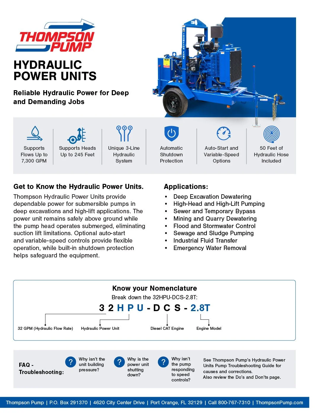 Hydraulic Power Units