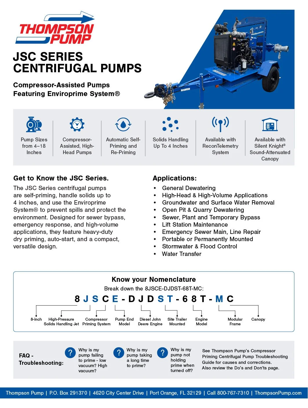 JSC Series Centrifugal Pumps