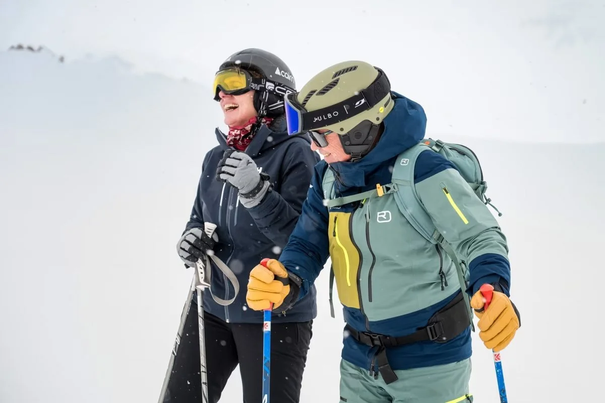 Financial Times weekend editor takes ski lessons from Mark Jones