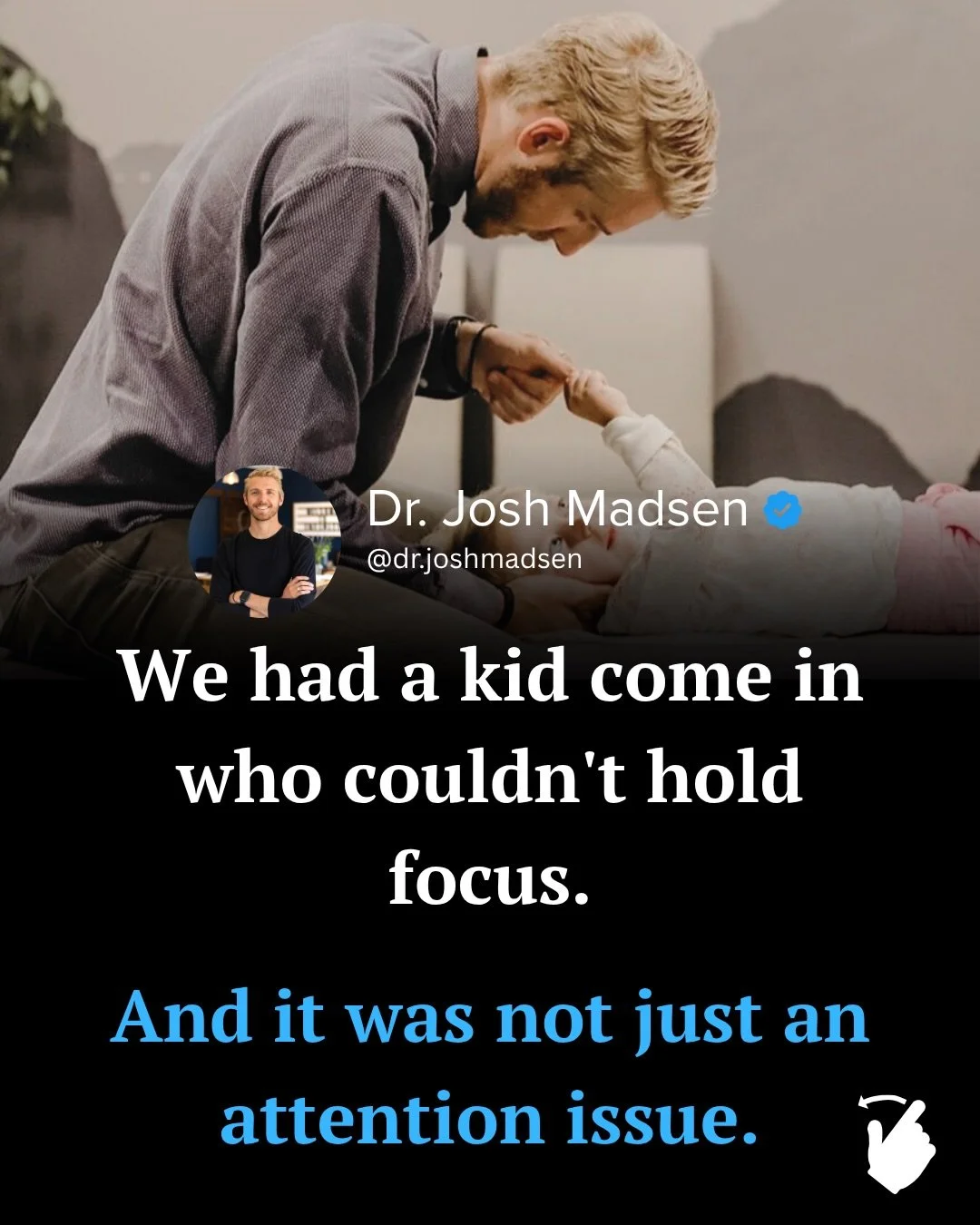 Eye tracking is one of the most overlooked pieces of this.

If a child&rsquo;s eyes can&rsquo;t hold steady, they can&rsquo;t hold attention. Not because they aren&rsquo;t trying, but because the target keeps moving on them. Reading a line becomes ex