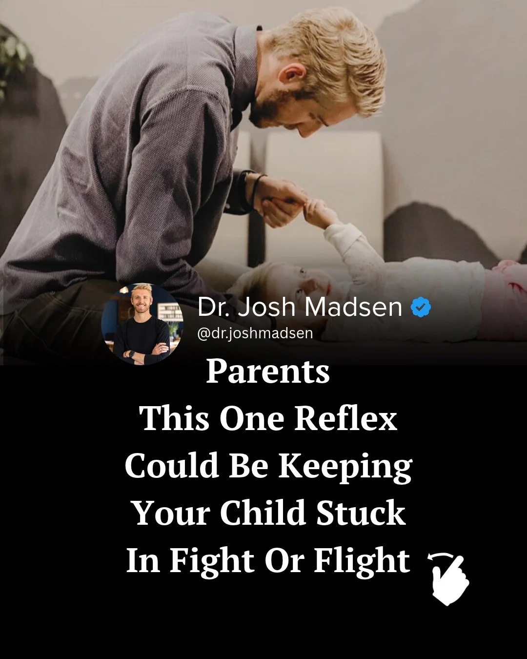 When a child seems on edge all the time, it&rsquo;s easy to assume it&rsquo;s behavior, or personality, or something they&rsquo;ll grow out of.

But sometimes the nervous system is just reacting the way it was wired to react in infancy.

The startle 