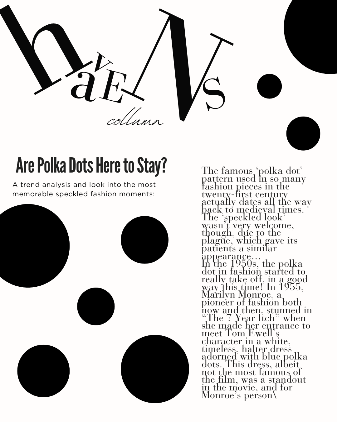 Are Polka Dots Here to Stay?  (Copy)