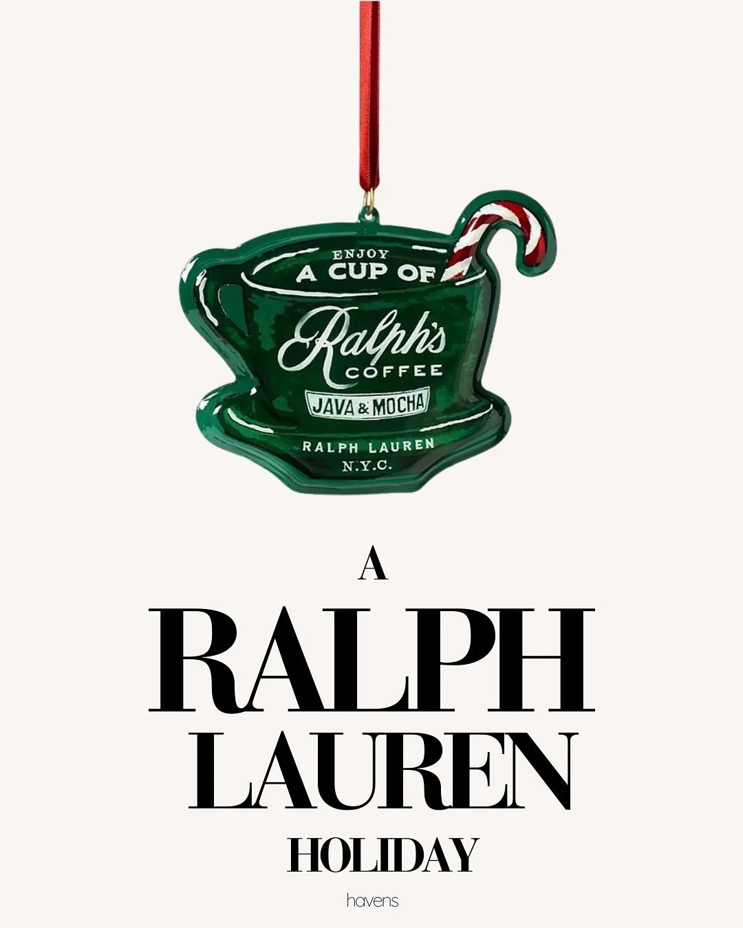 Rocking around Ralph Lauren this season & every season🌲🦌🕯️