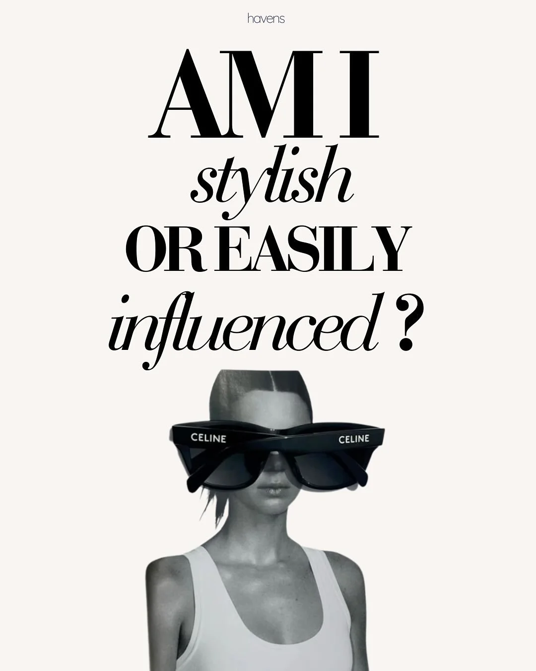 There’s a fine line between individual style & being influenced…. What’s yours?