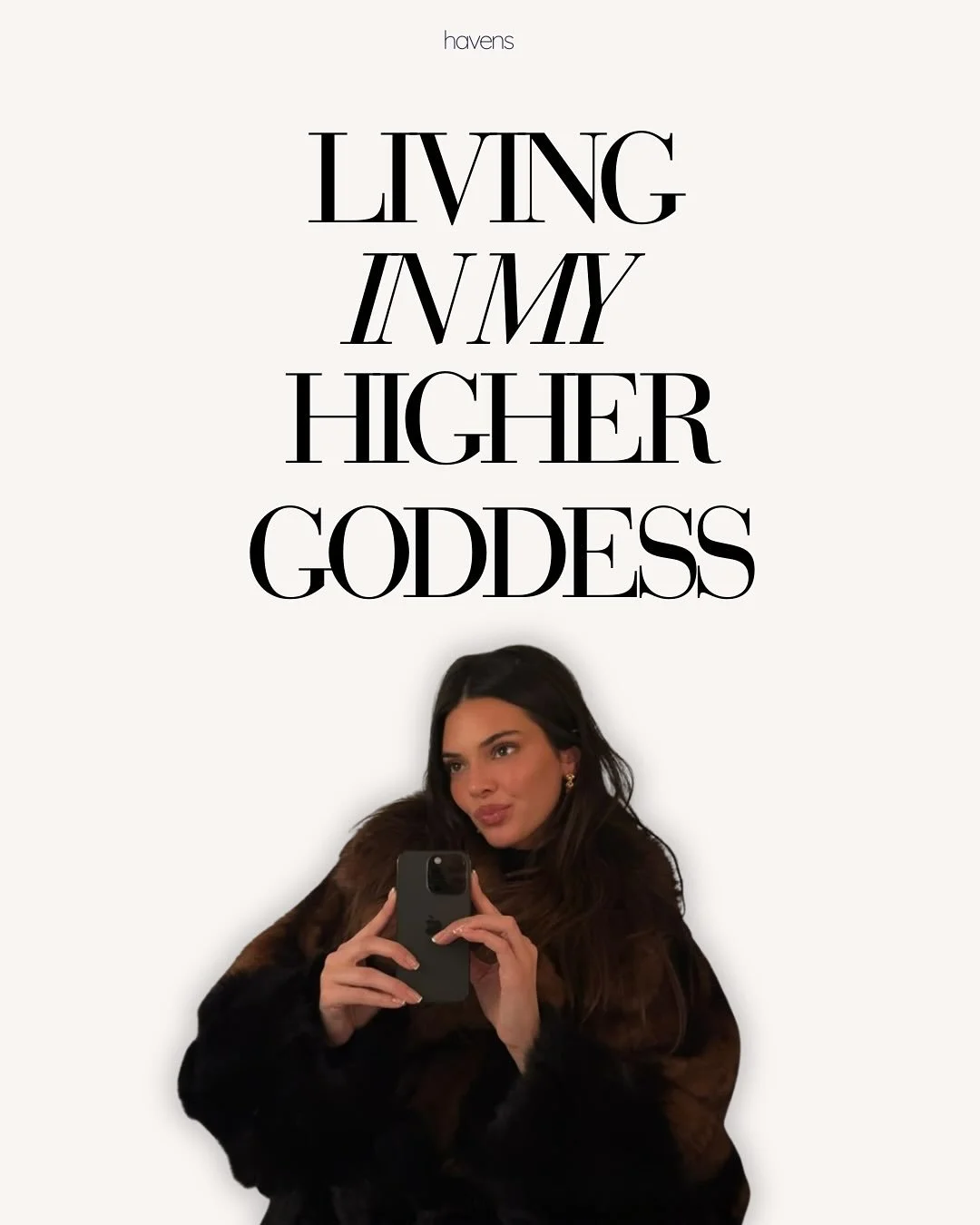 My higher goddess? Yeah, she&rsquo;s dope
